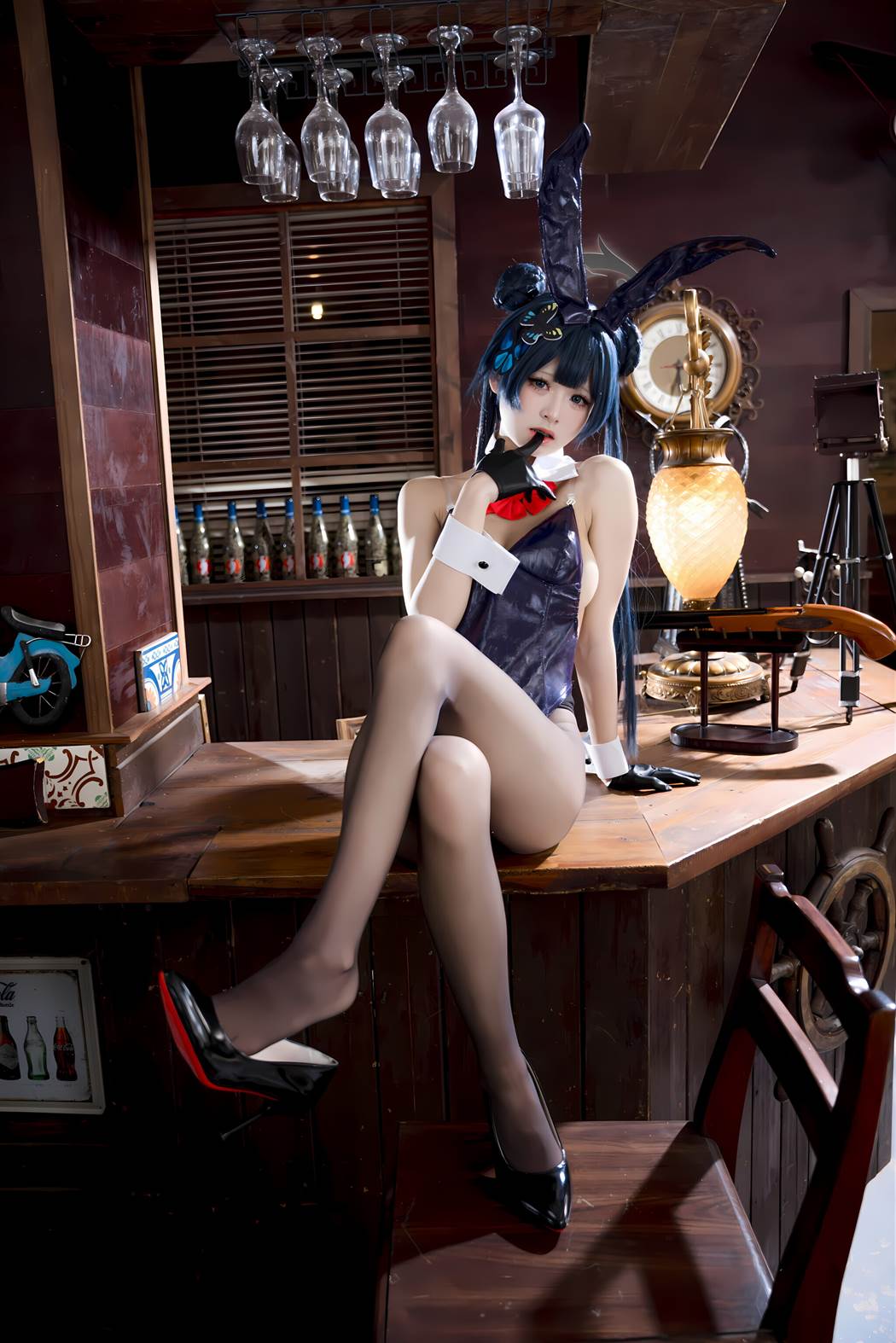 图片[14]-九柒喵 NO.022 – 蔚蓝档案 龙华妃咲 兔女郎[41P] – 速更版-美库