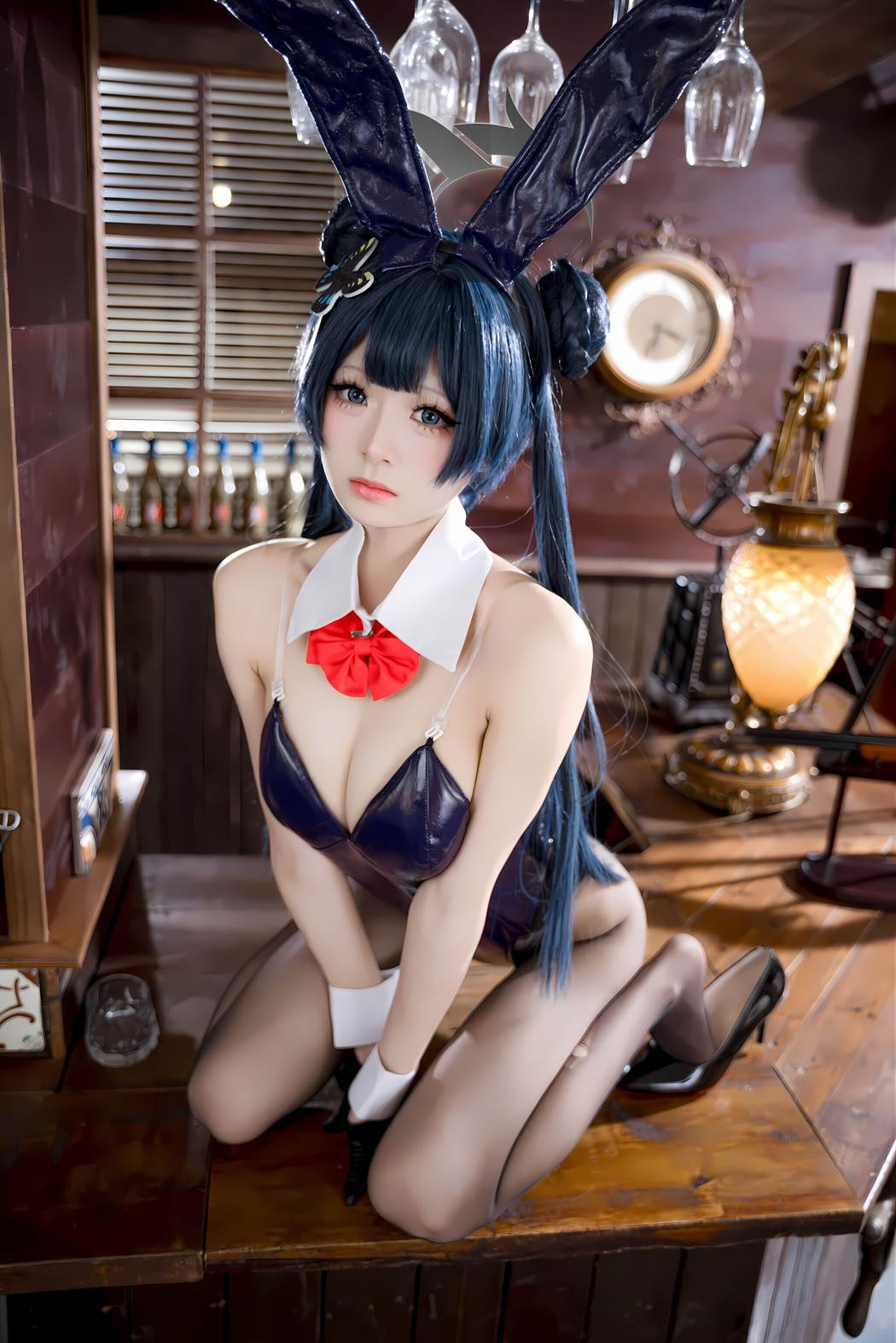 图片[28]-九柒喵 NO.022 – 蔚蓝档案 龙华妃咲 兔女郎[41P] – 速更版-美库