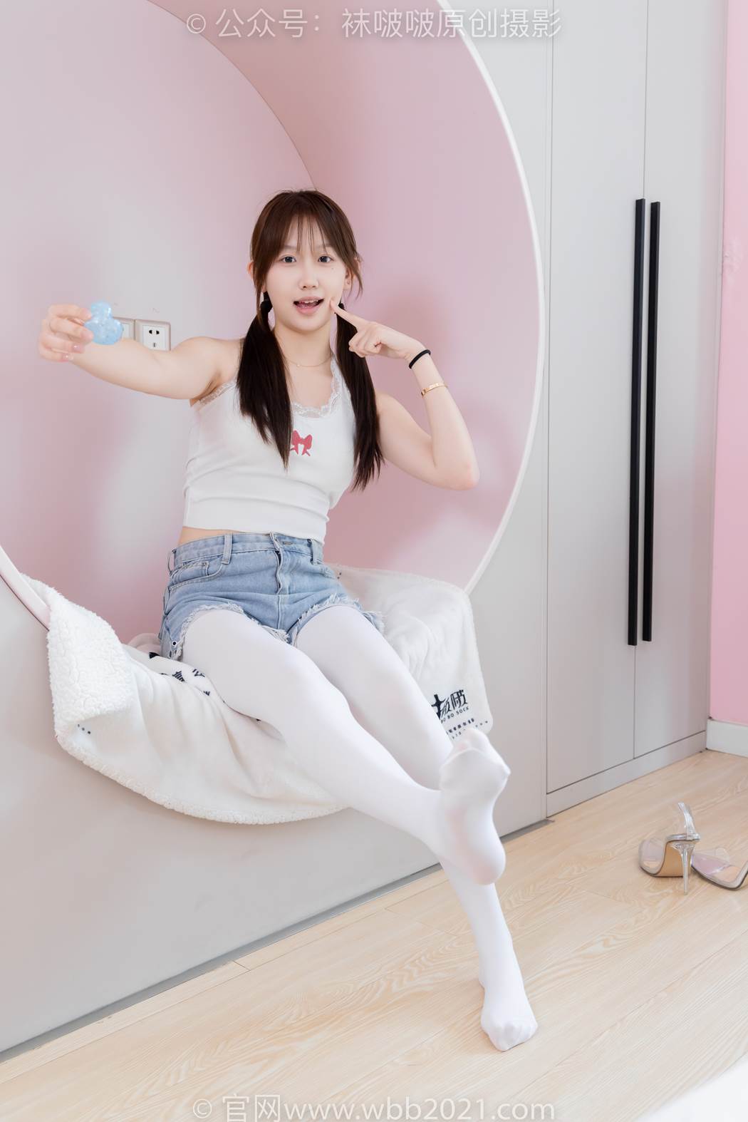 图片[42]-[BoBoSocks袜啵啵]NO.582 香菜-高跟鞋、厚白丝、裸足[124P] – 速更版-美库