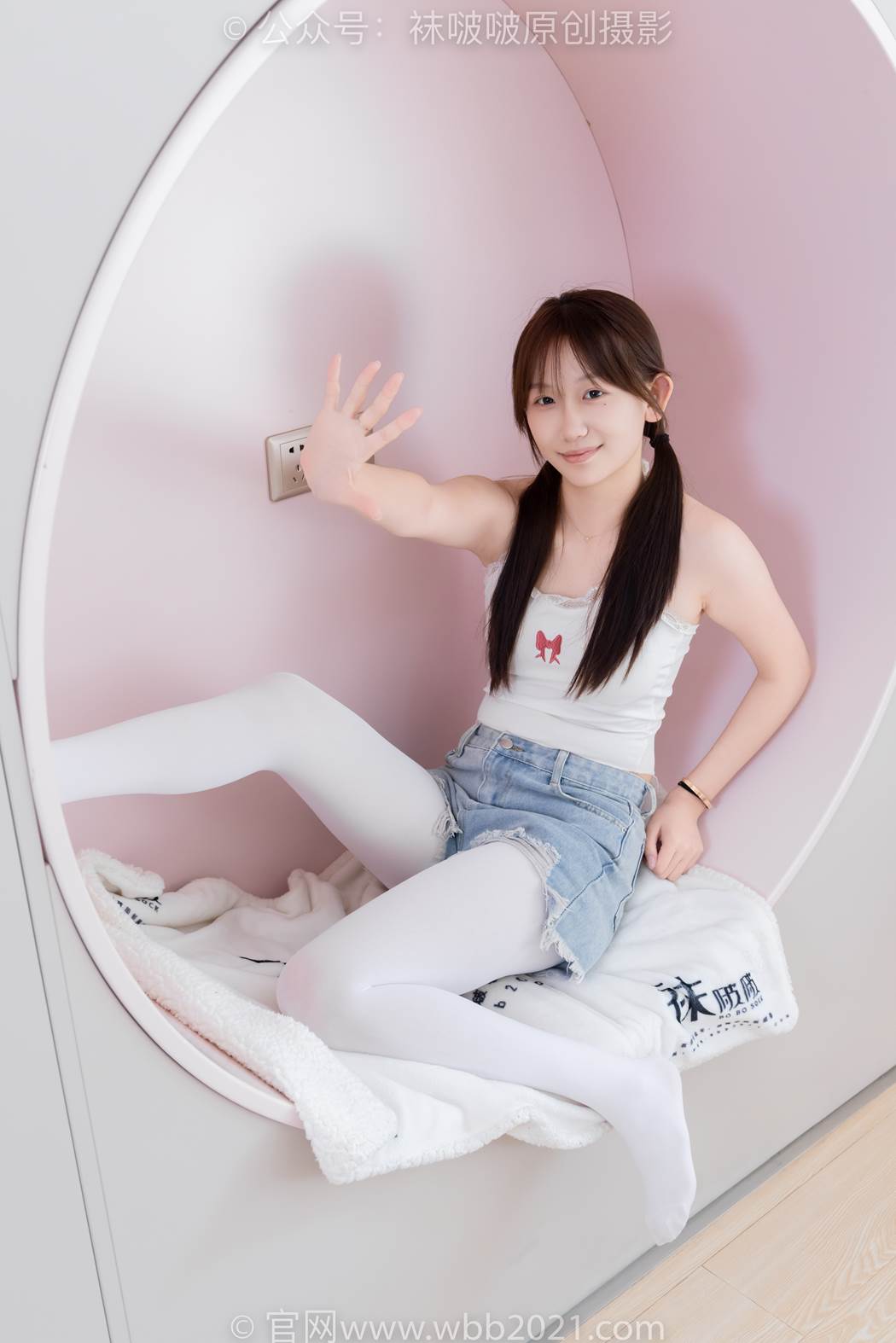 图片[49]-[BoBoSocks袜啵啵]NO.582 香菜-高跟鞋、厚白丝、裸足[124P] – 速更版-美库