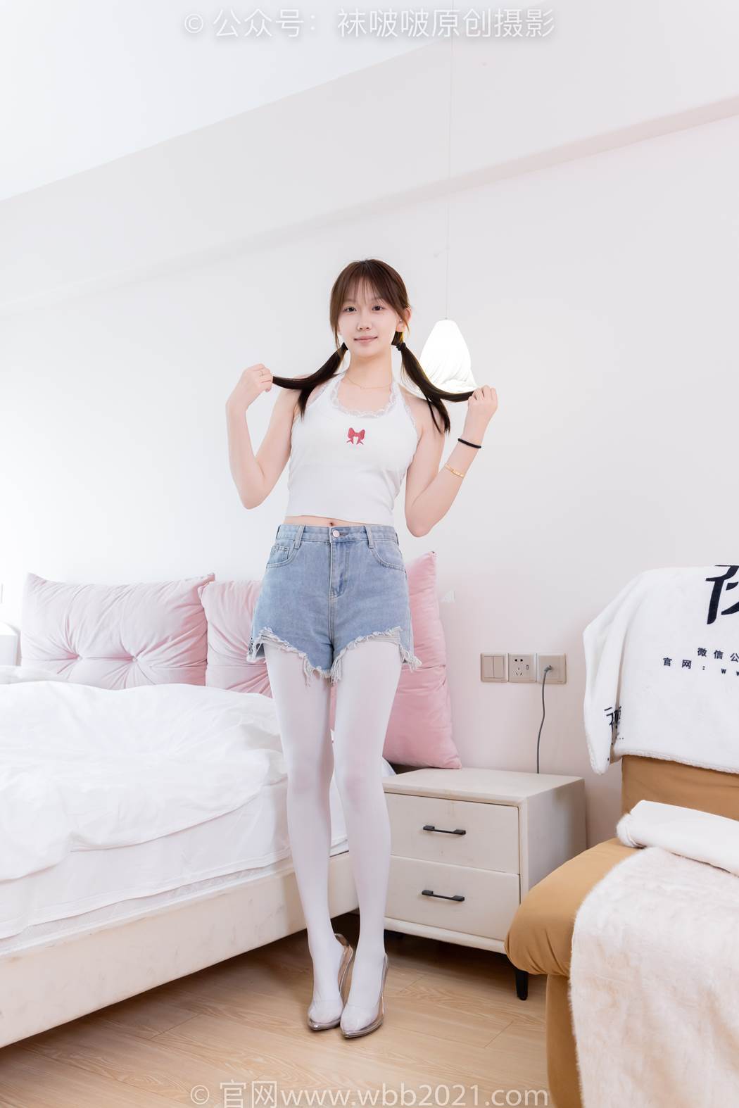 图片[54]-[BoBoSocks袜啵啵]NO.582 香菜-高跟鞋、厚白丝、裸足[124P] – 速更版-美库