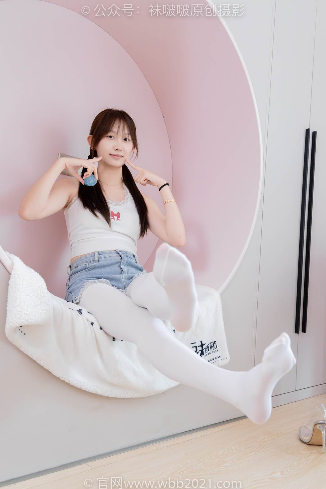 图片[61]-[BoBoSocks袜啵啵]NO.582 香菜-高跟鞋、厚白丝、裸足[124P] – 速更版-美库