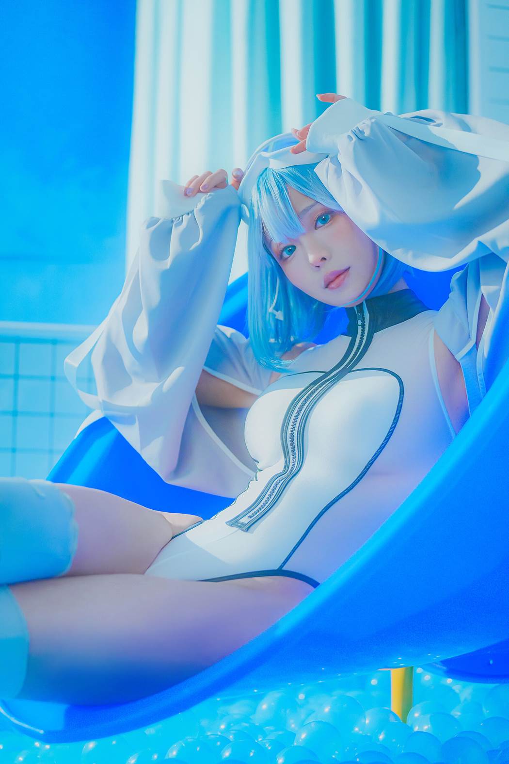 图片[22]-Ely_eee(ElyEE子) NO.171 – Clear Blue Drift[33P] – 速更版-美库