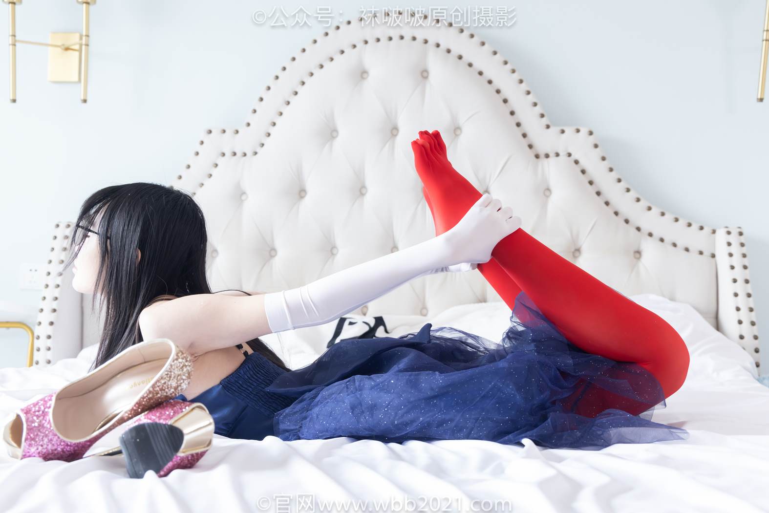 图片[23]-[BoBoSocks袜啵啵]NO.583 甜甜圈-高跟凉鞋、五指淡紫丝[121P] – 速更版-美库