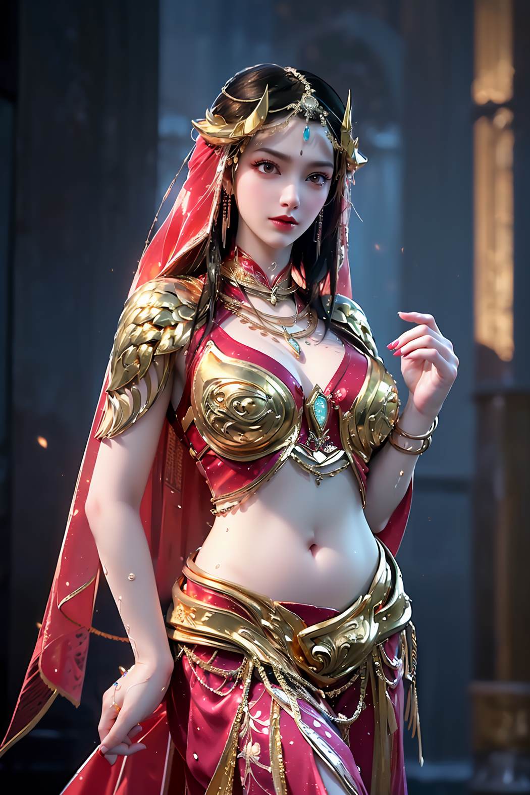 图片[23]-AI绘画 725 武动乾坤-穆芊芊[78P] – 速更版-美库