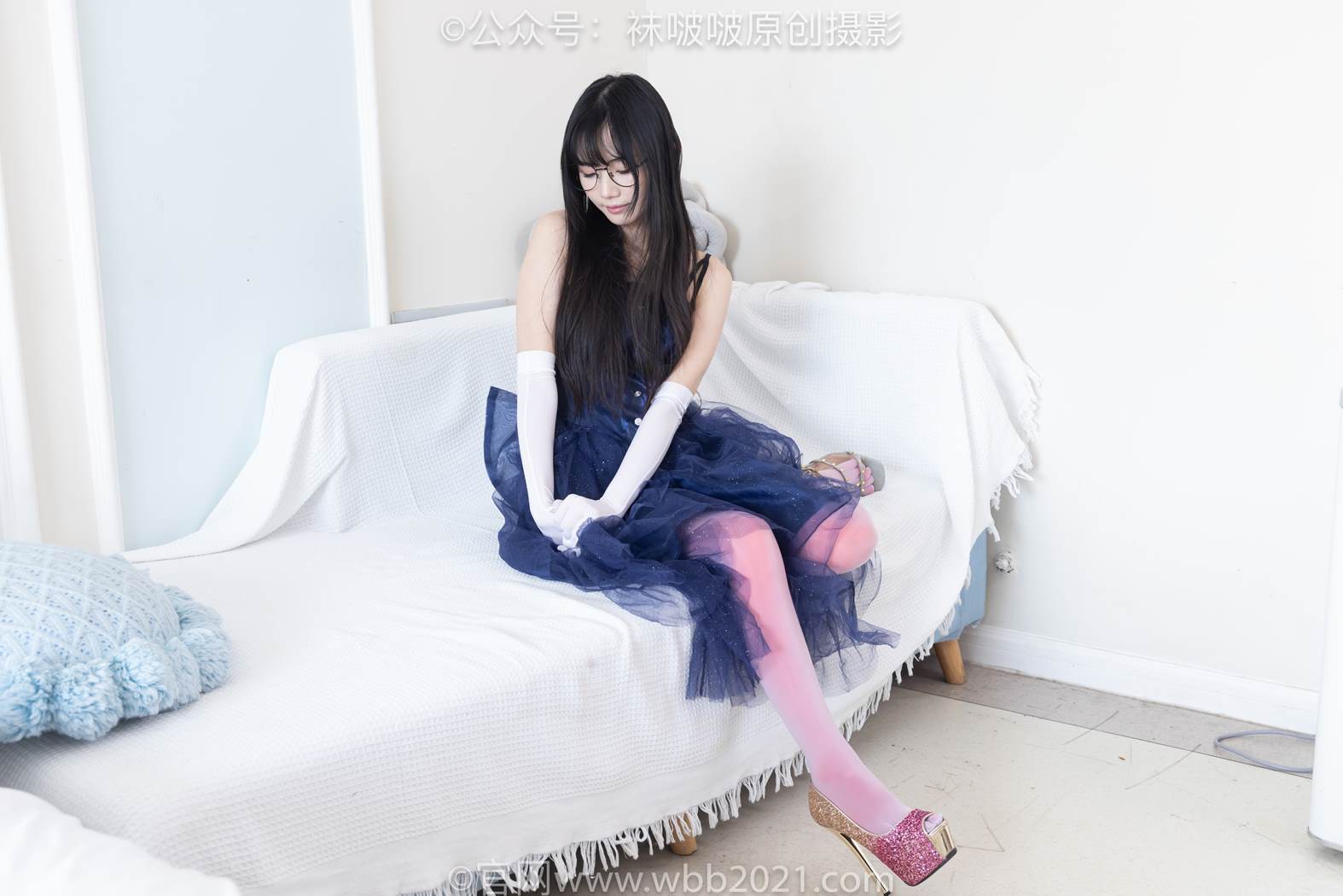 图片[43]-[BoBoSocks袜啵啵]NO.583 甜甜圈-高跟凉鞋、五指淡紫丝[121P] – 速更版-美库