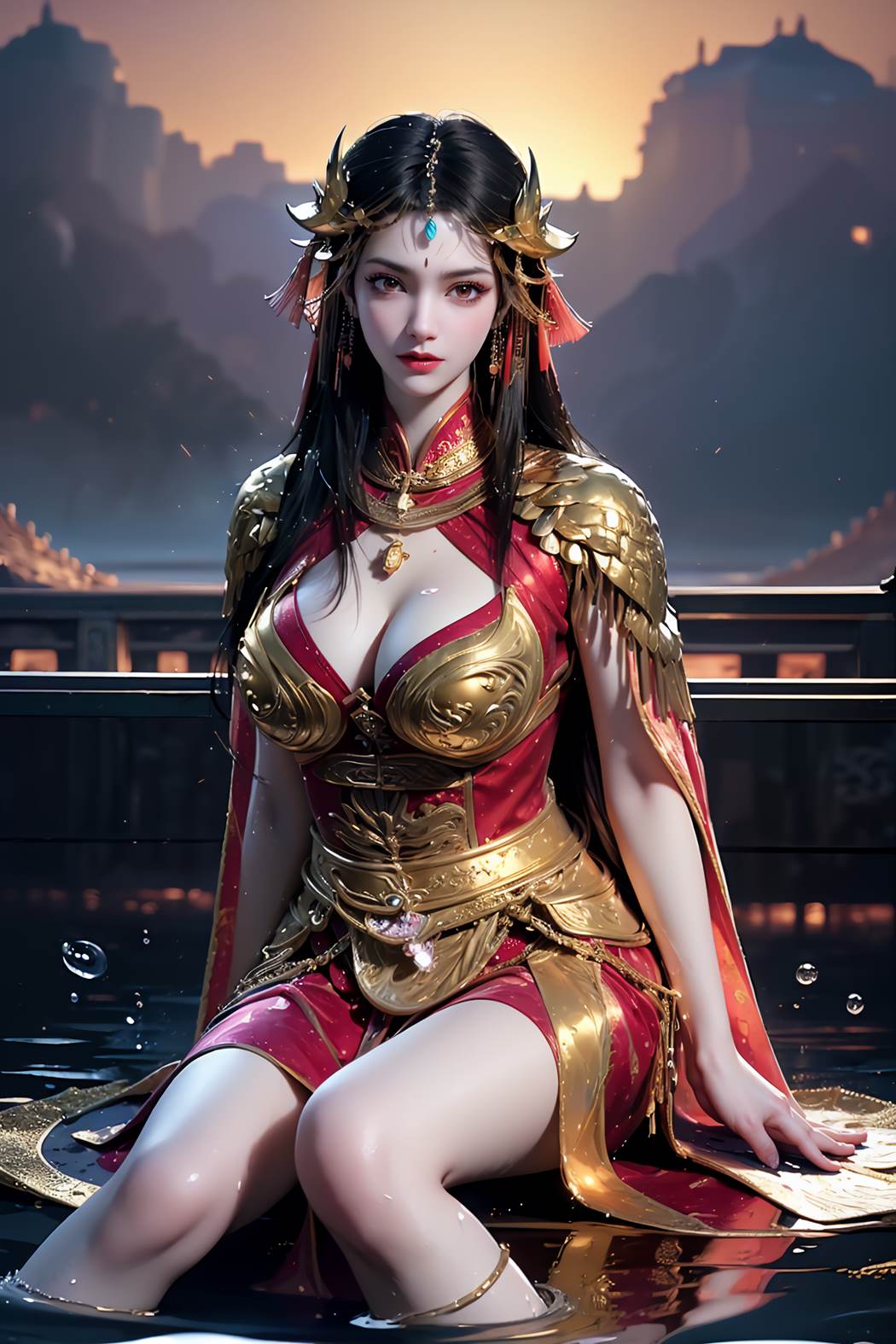 图片[34]-AI绘画 725 武动乾坤-穆芊芊[78P] – 速更版-美库