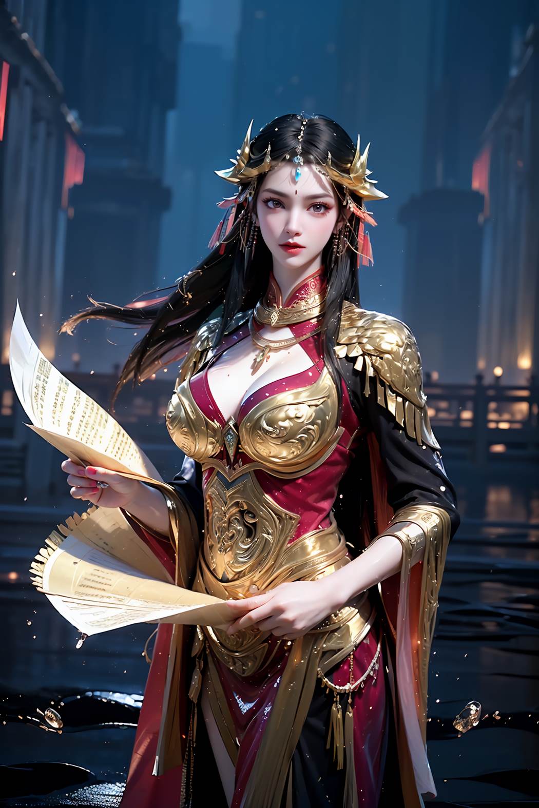 图片[35]-AI绘画 725 武动乾坤-穆芊芊[78P] – 速更版-美库