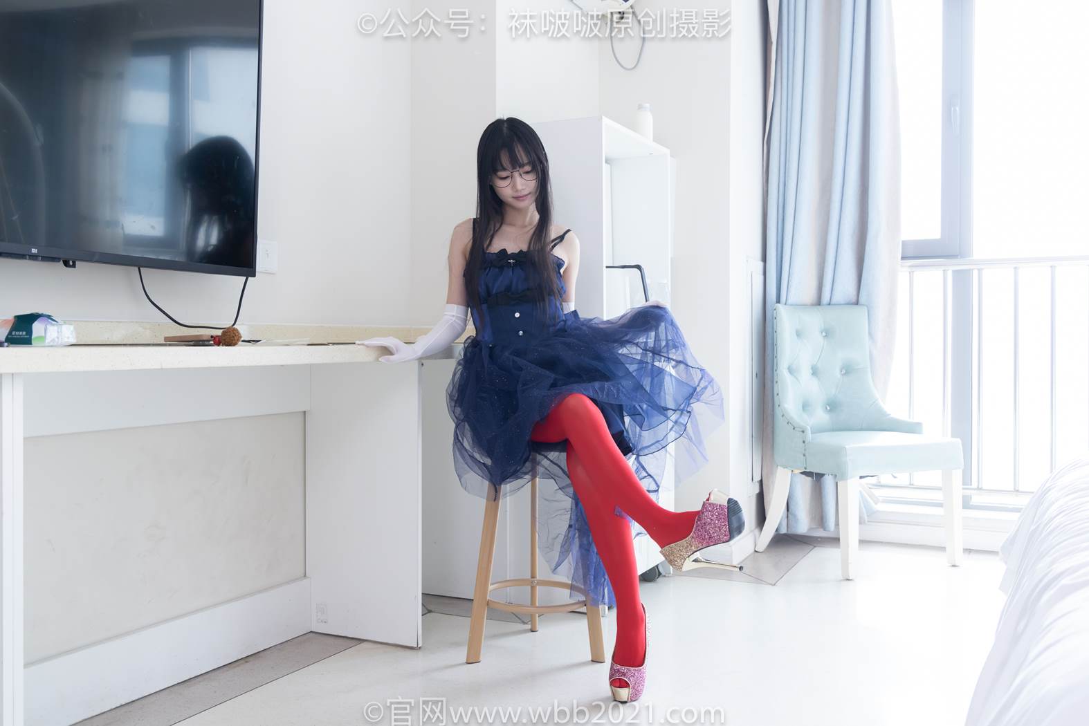 图片[55]-[BoBoSocks袜啵啵]NO.583 甜甜圈-高跟凉鞋、五指淡紫丝[121P] – 速更版-美库