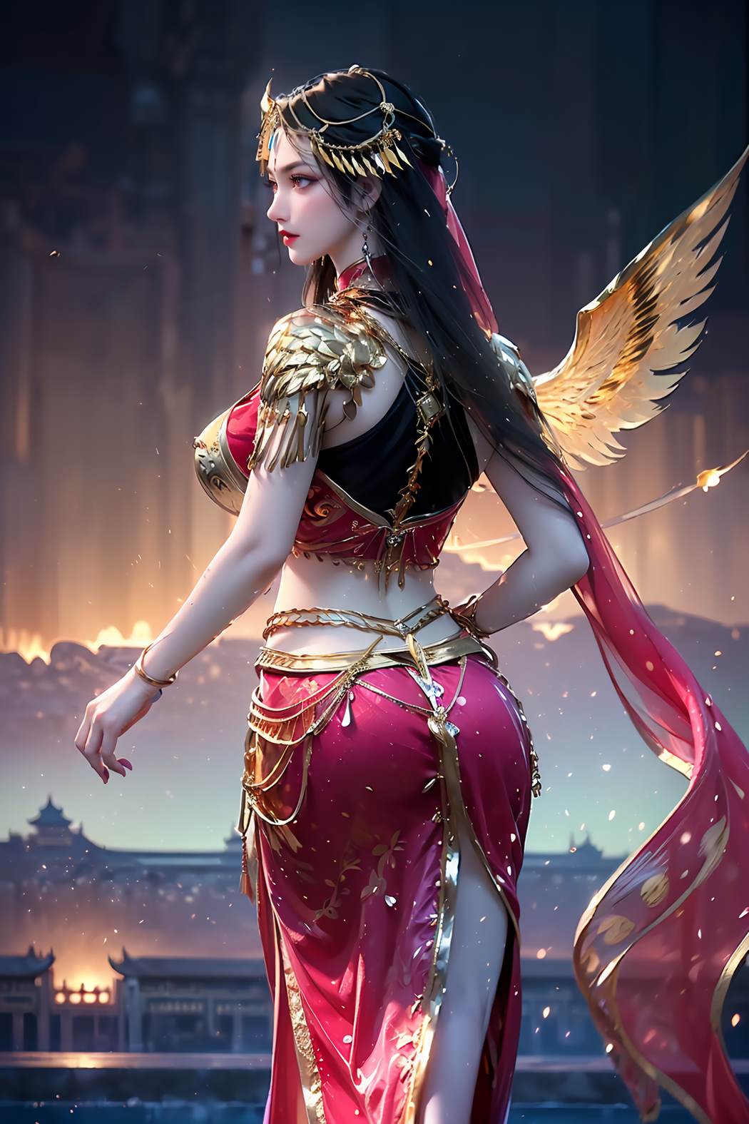 图片[44]-AI绘画 725 武动乾坤-穆芊芊[78P] – 速更版-美库