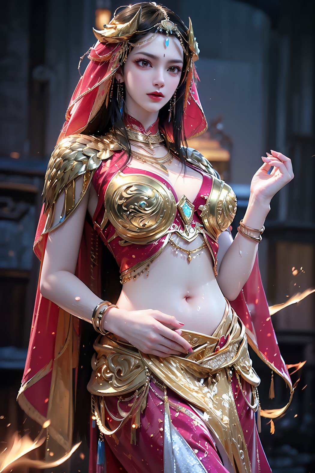 图片[77]-AI绘画 725 武动乾坤-穆芊芊[78P] – 速更版-美库