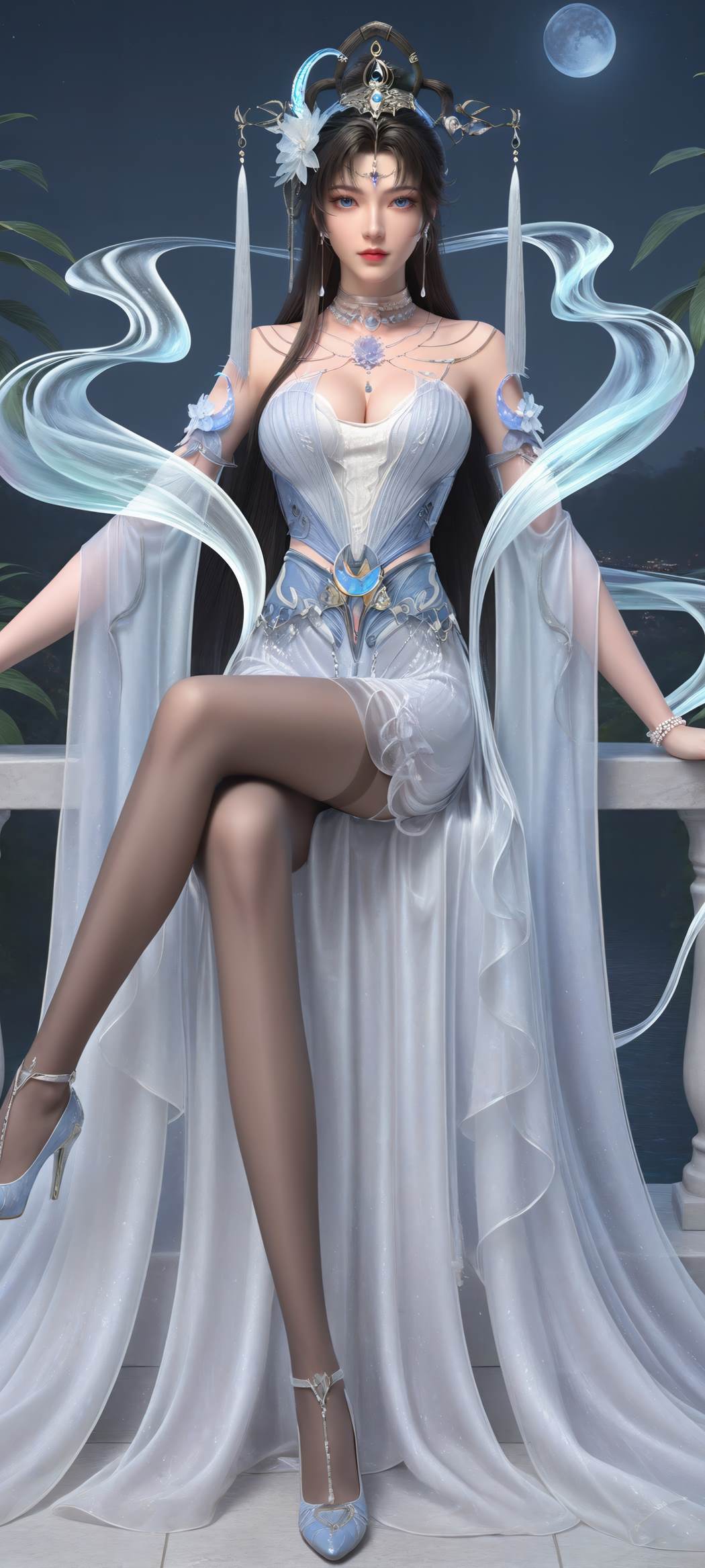 图片[10]-AI绘画 728 邀月 [84P] – 速更版-美库