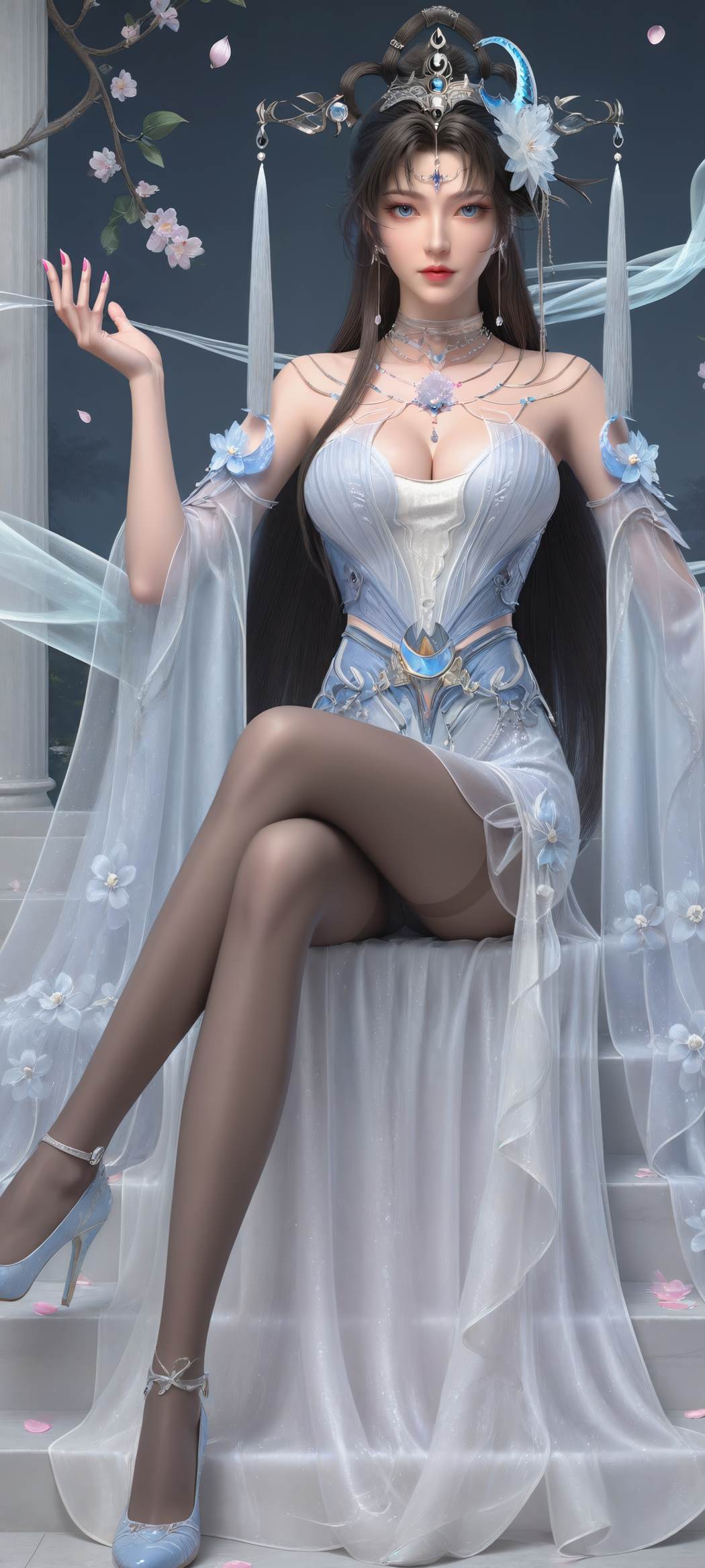 图片[12]-AI绘画 728 邀月 [84P] – 速更版-美库