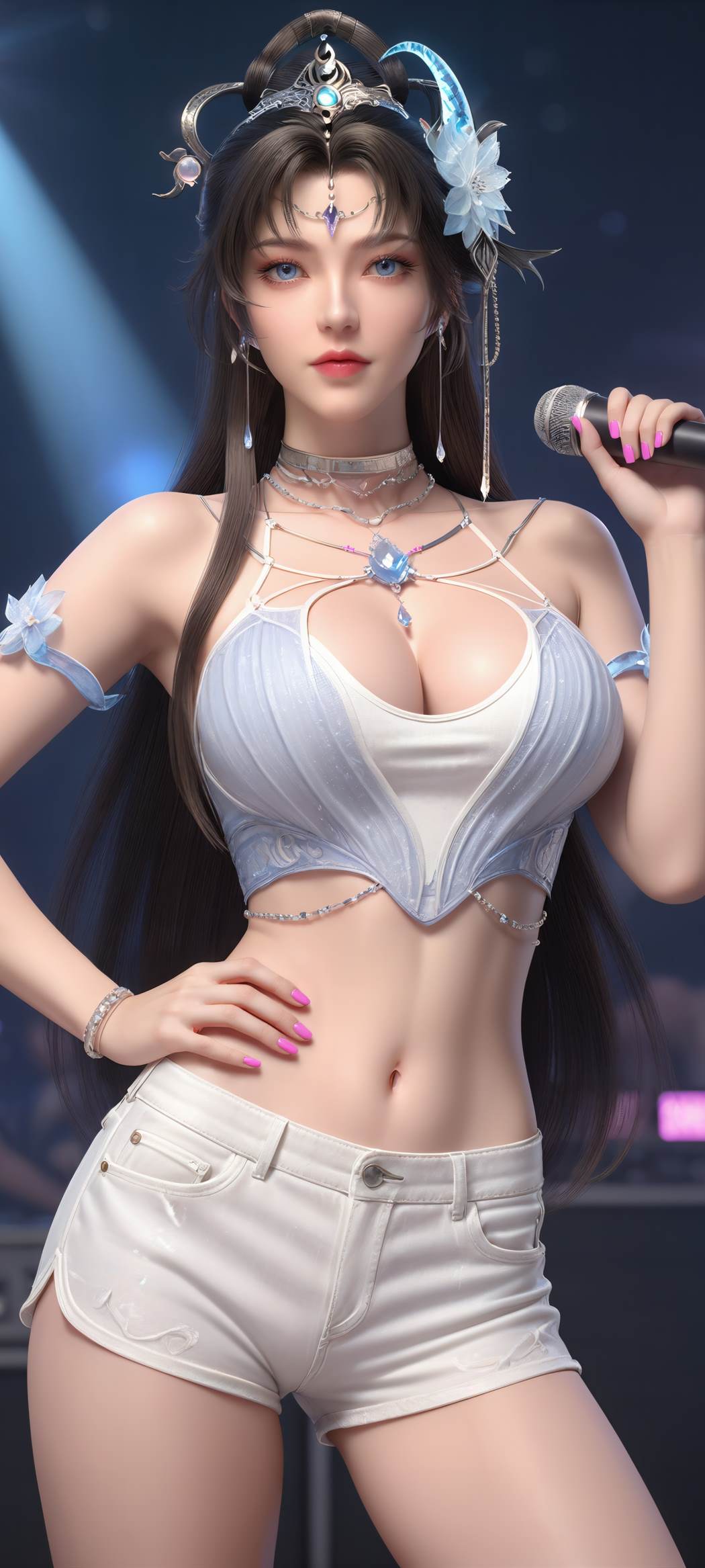 图片[37]-AI绘画 728 邀月 [84P] – 速更版-美库