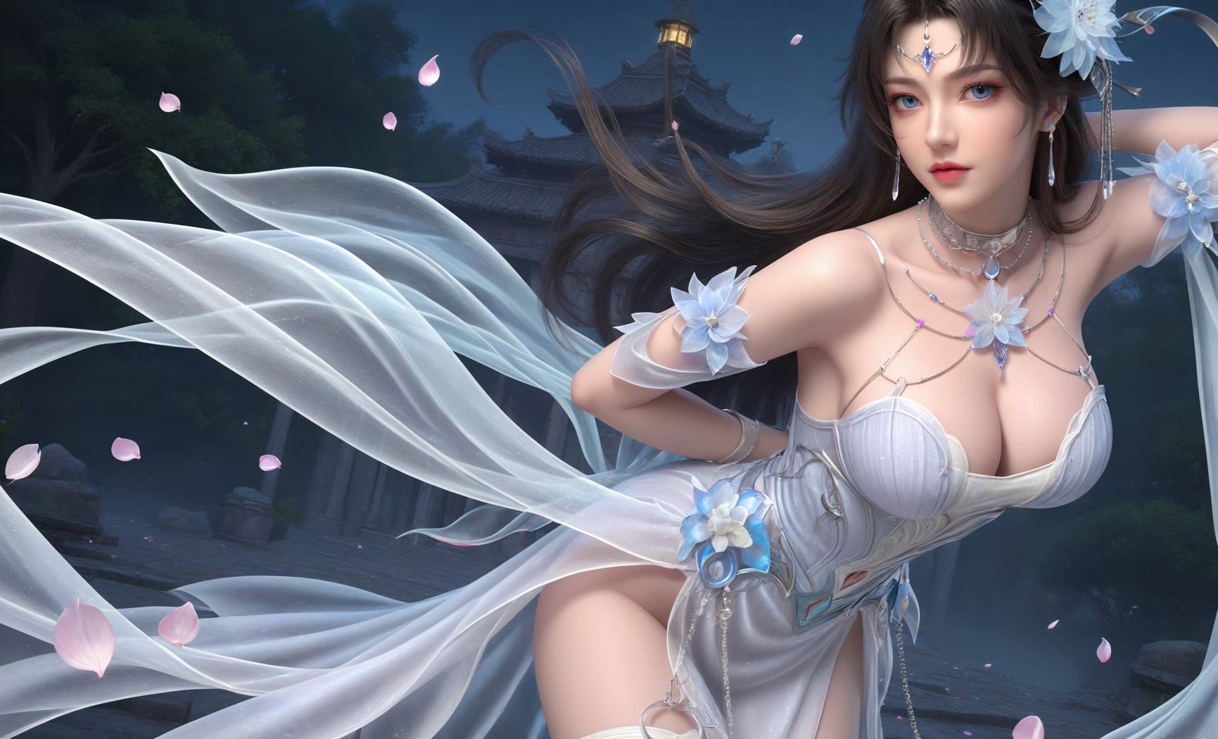 图片[55]-AI绘画 728 邀月 [84P] – 速更版-美库