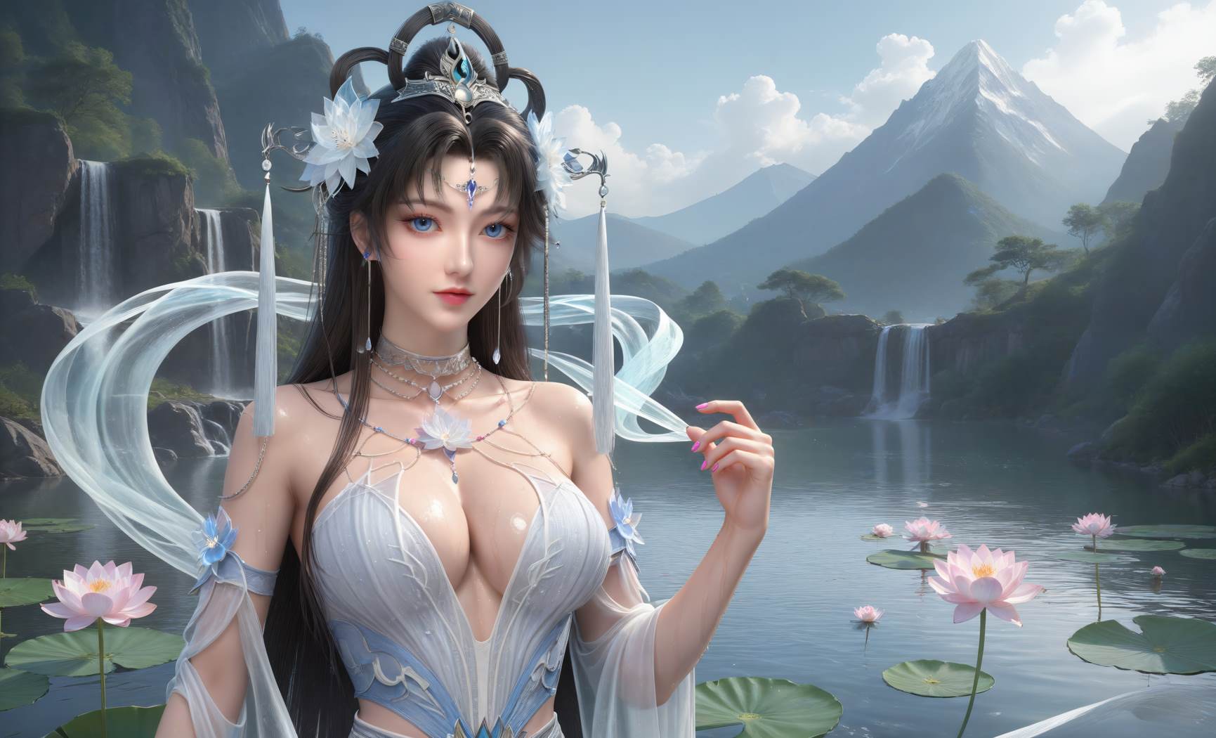 图片[58]-AI绘画 728 邀月 [84P] – 速更版-美库