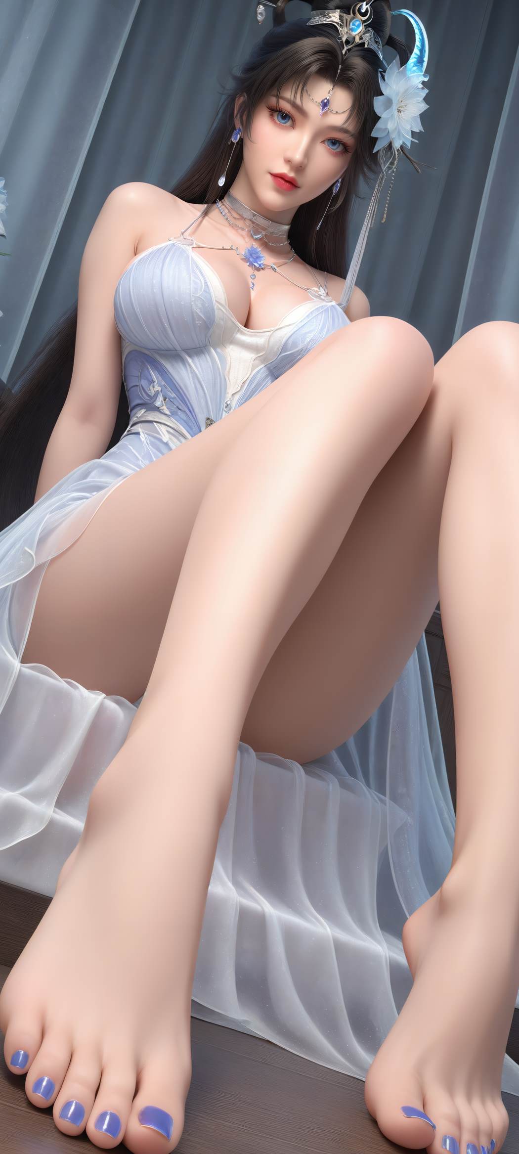 图片[64]-AI绘画 728 邀月 [84P] – 速更版-美库