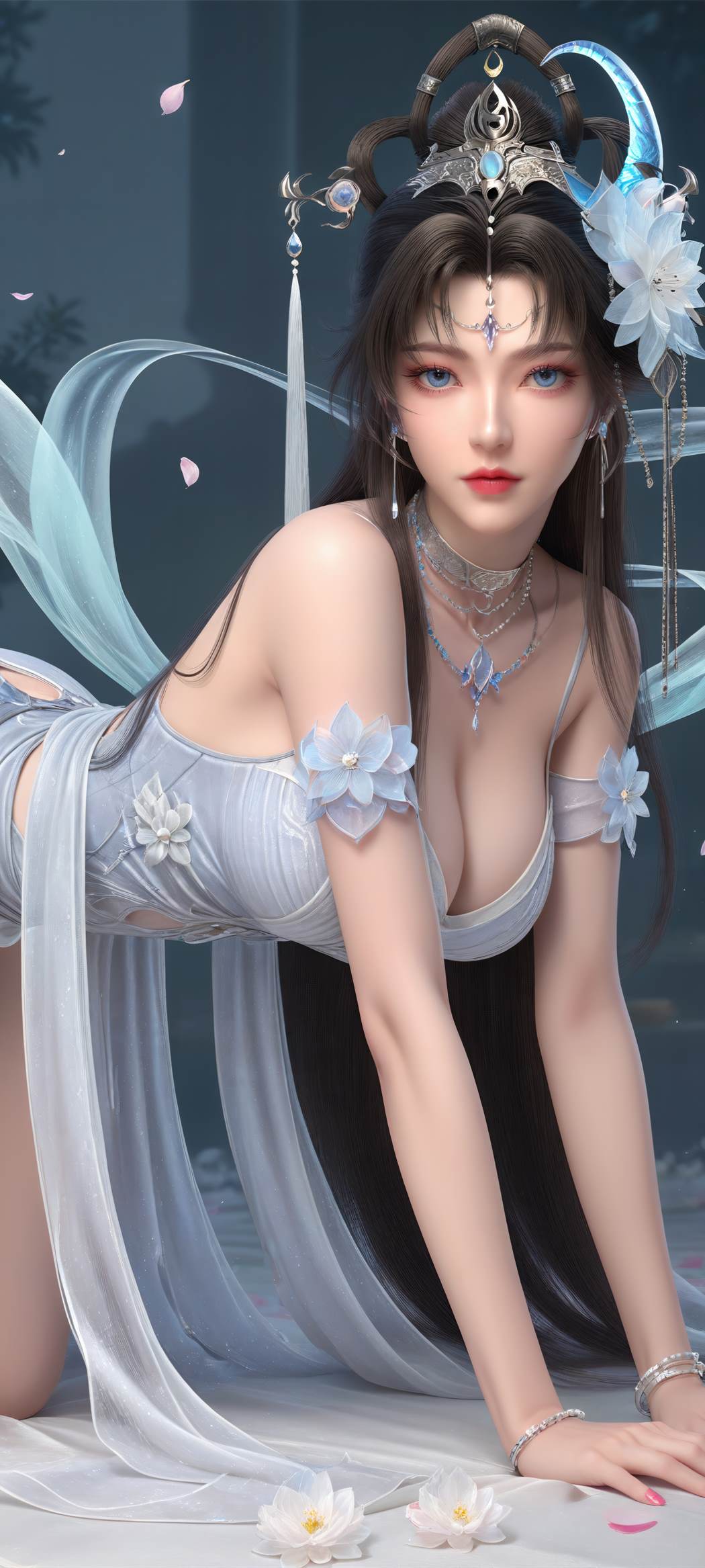 图片[83]-AI绘画 728 邀月 [84P] – 速更版-美库