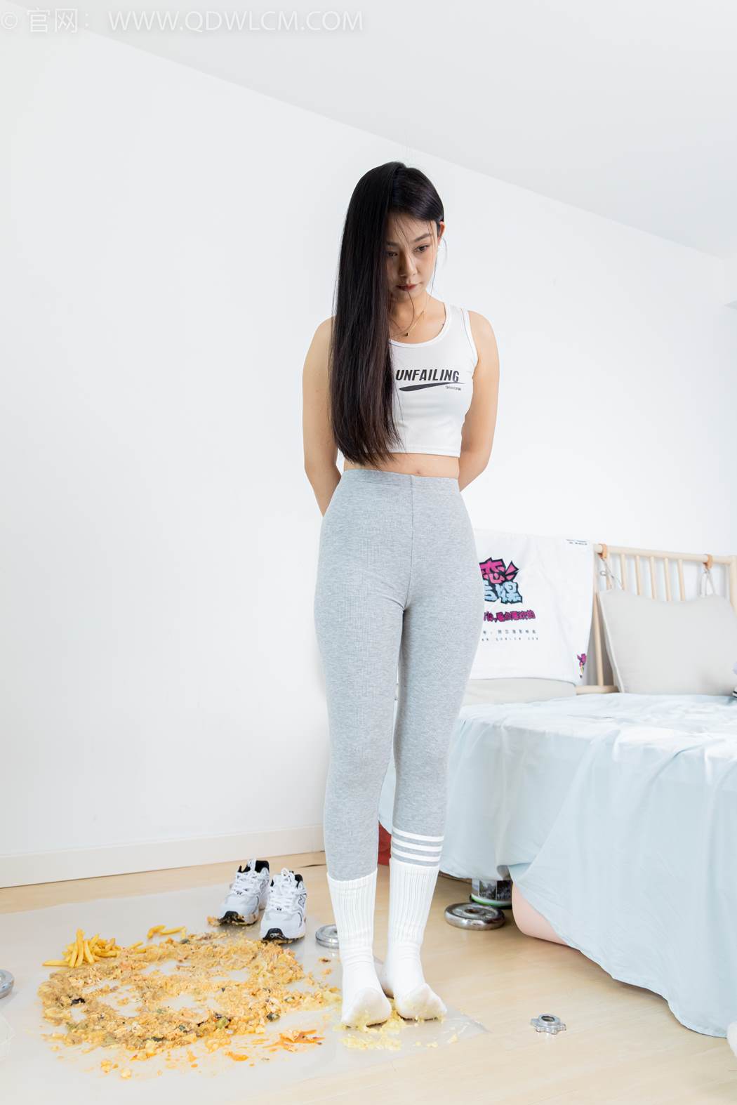 图片[43]-物恋传媒 NO.2417 岚岚-运动鞋、白棉袜、瑜伽裤[110P] – 速更版-美库
