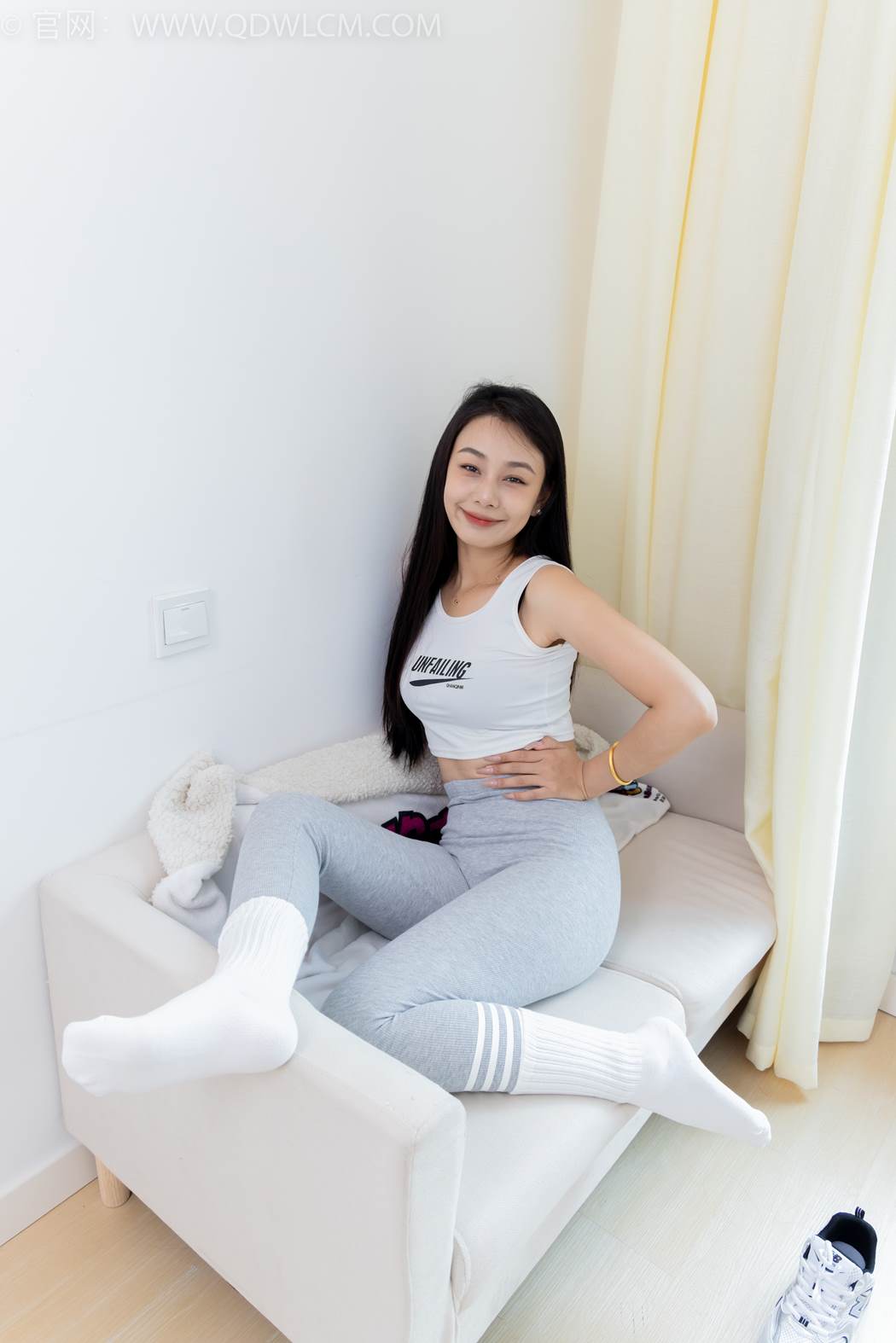 图片[64]-物恋传媒 NO.2417 岚岚-运动鞋、白棉袜、瑜伽裤[110P] – 速更版-美库