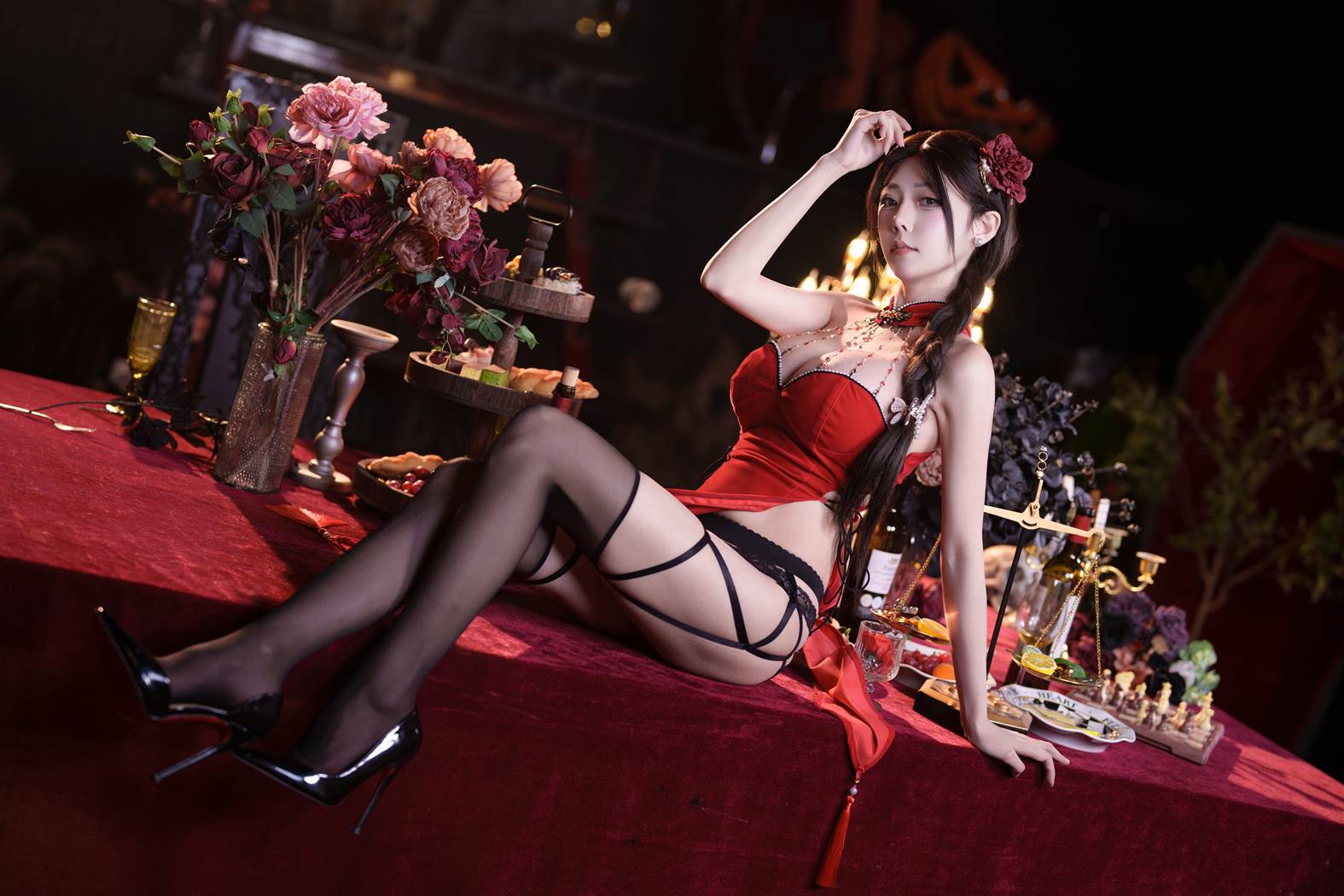 图片[30]-香草喵露露 – 2025春节[36P] – 速更版-美库