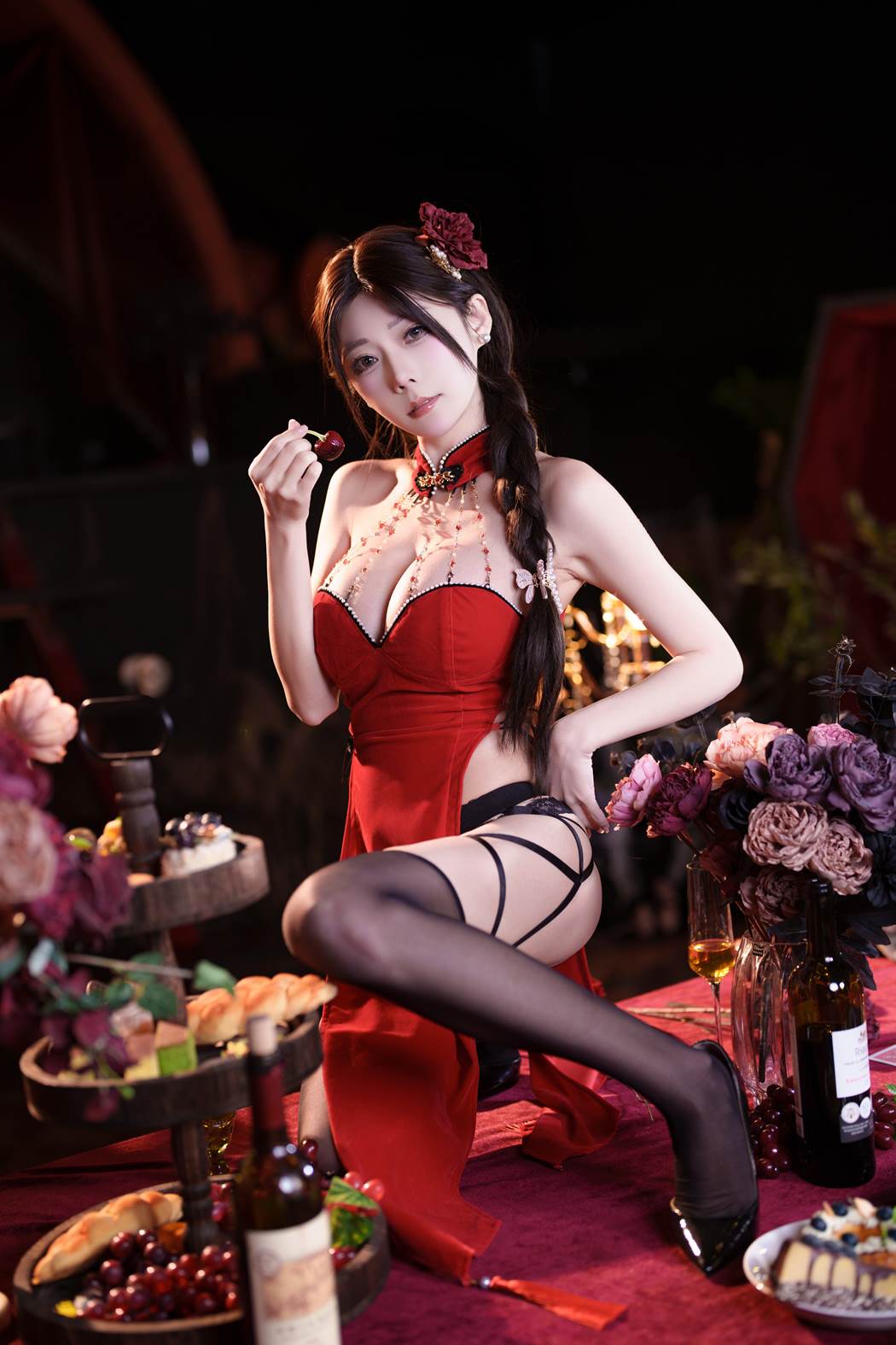 图片[33]-香草喵露露 – 2025春节[36P] – 速更版-美库