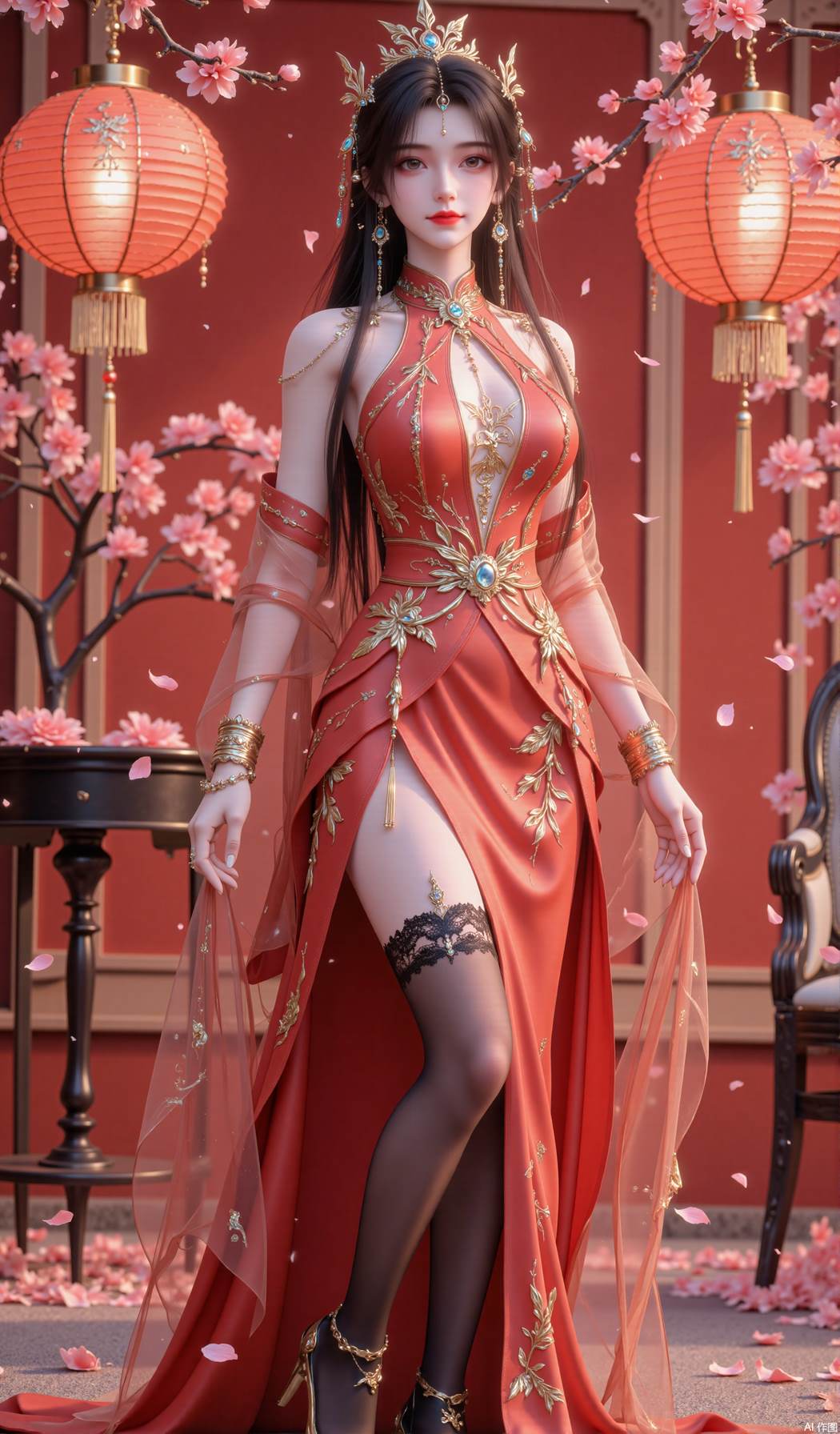 图片[17]-AI绘画 729 凰女 [50P] – 速更版-美库