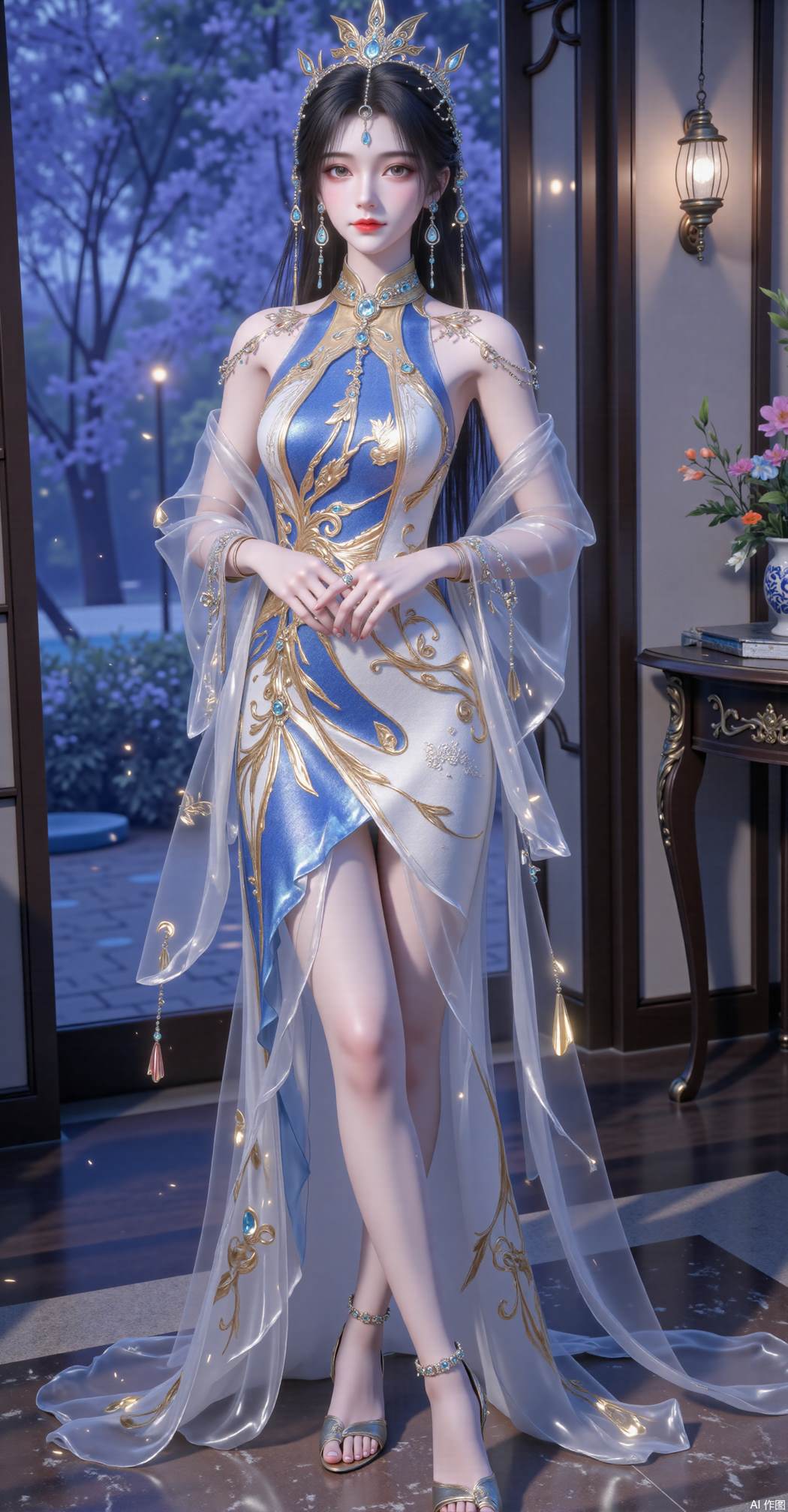 图片[49]-AI绘画 729 凰女 [50P] – 速更版-美库