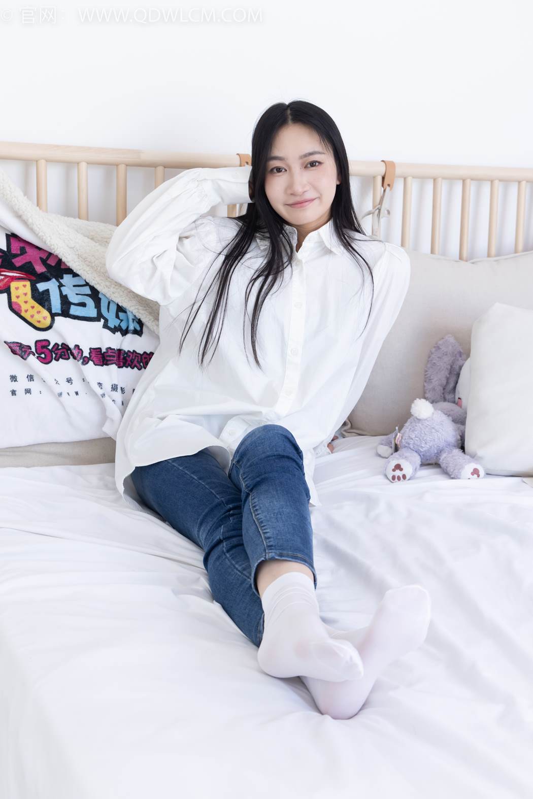 图片[10]-物恋传媒 NO.2418 小影-帆布鞋、白棉袜、短白丝、裸足[118P] – 速更版-美库