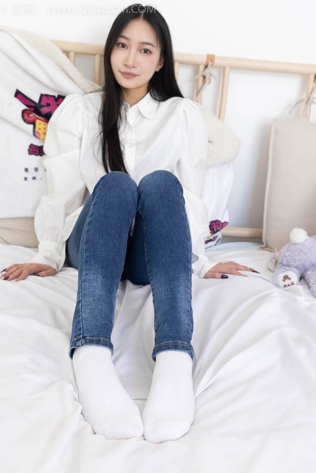 图片[20]-物恋传媒 NO.2418 小影-帆布鞋、白棉袜、短白丝、裸足[118P] – 速更版-美库