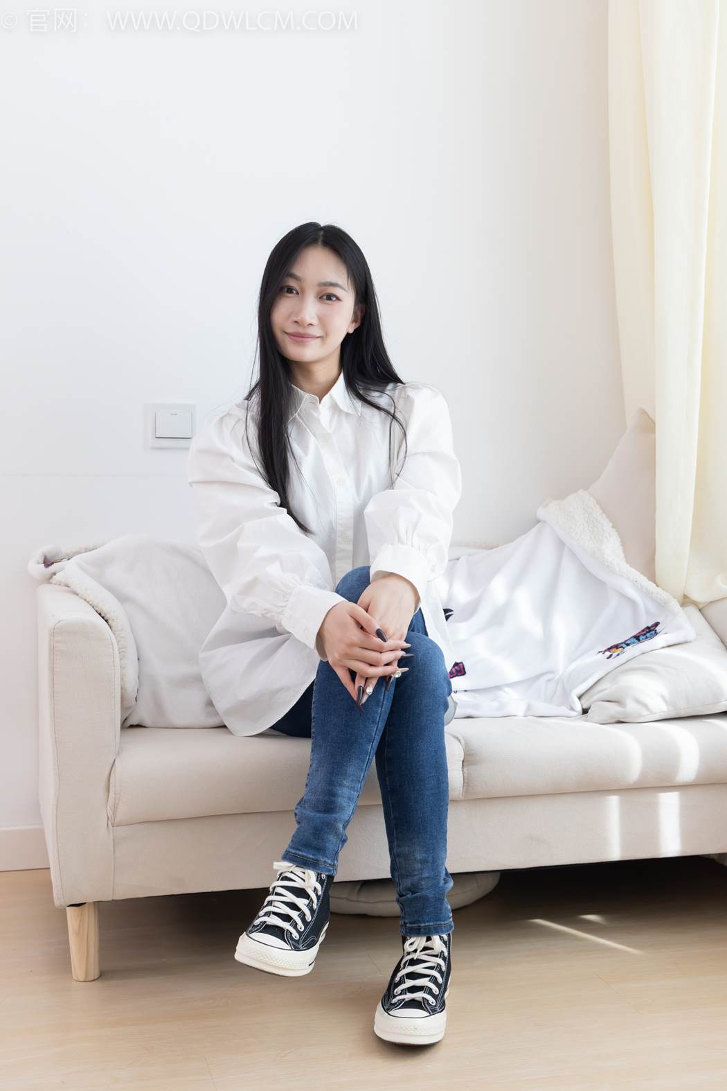 图片[39]-物恋传媒 NO.2418 小影-帆布鞋、白棉袜、短白丝、裸足[118P] – 速更版-美库