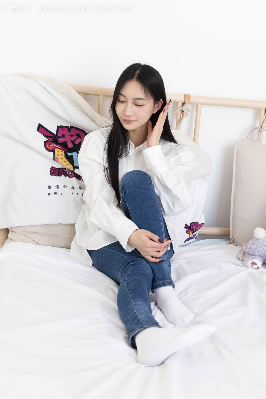 图片[40]-物恋传媒 NO.2418 小影-帆布鞋、白棉袜、短白丝、裸足[118P] – 速更版-美库