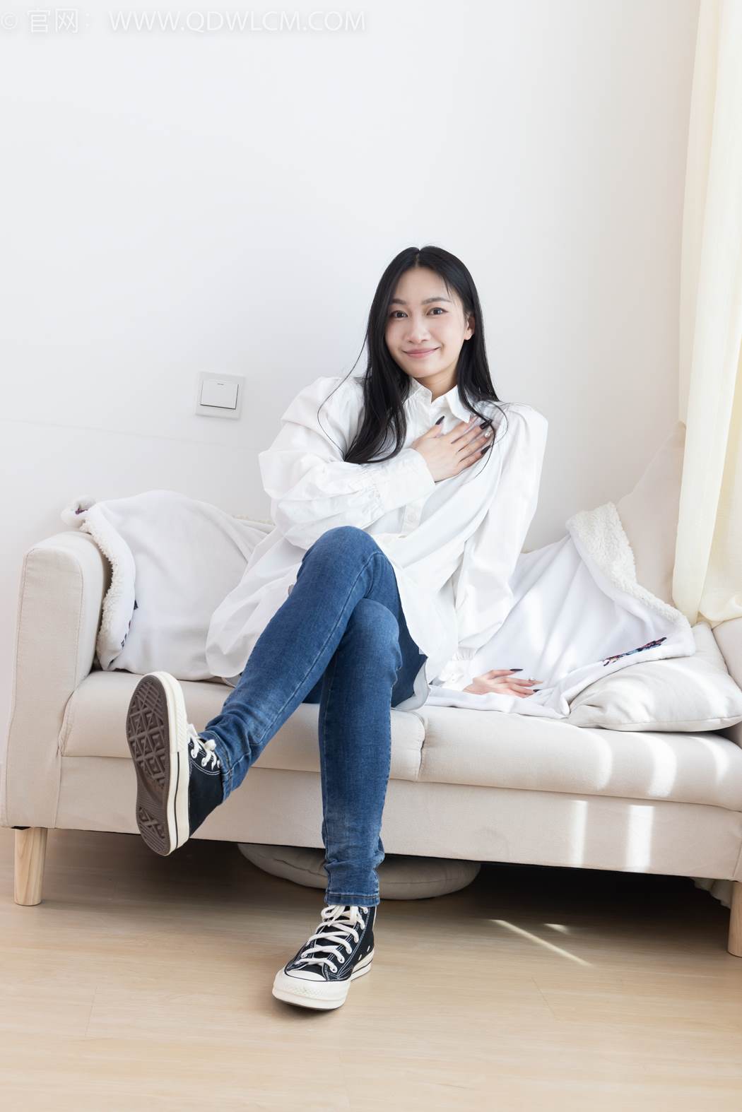 图片[41]-物恋传媒 NO.2418 小影-帆布鞋、白棉袜、短白丝、裸足[118P] – 速更版-美库