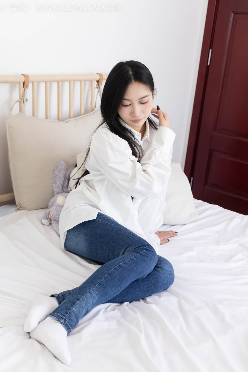 图片[45]-物恋传媒 NO.2418 小影-帆布鞋、白棉袜、短白丝、裸足[118P] – 速更版-美库