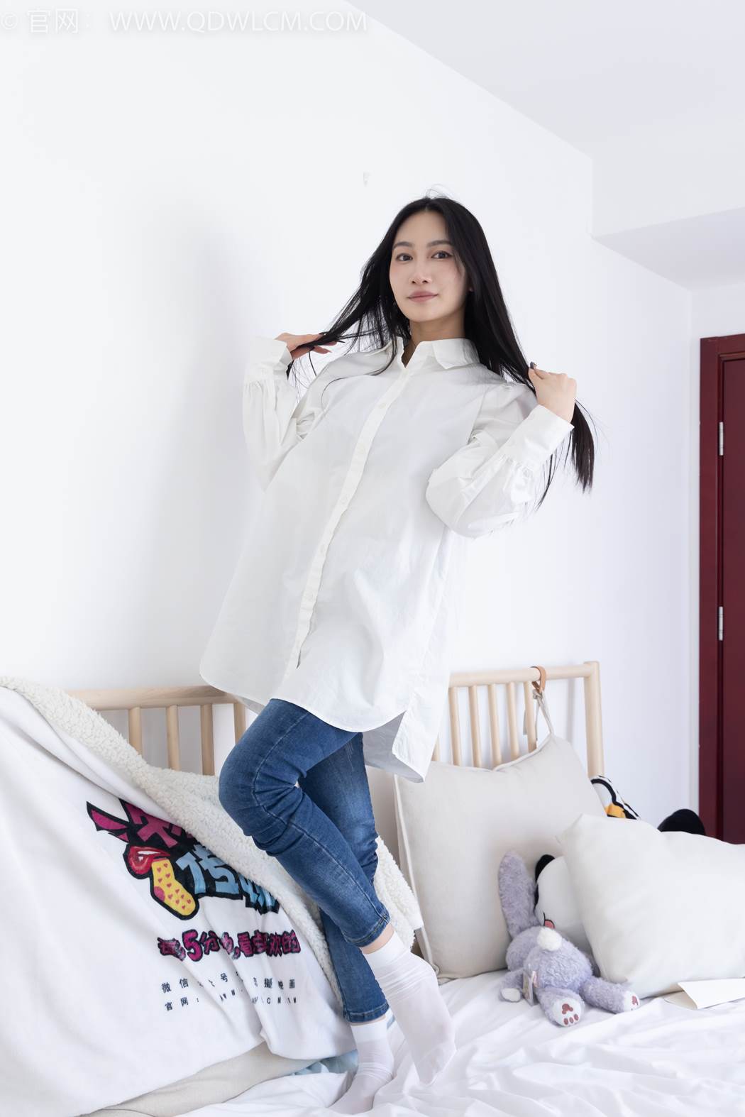 图片[52]-物恋传媒 NO.2418 小影-帆布鞋、白棉袜、短白丝、裸足[118P] – 速更版-美库