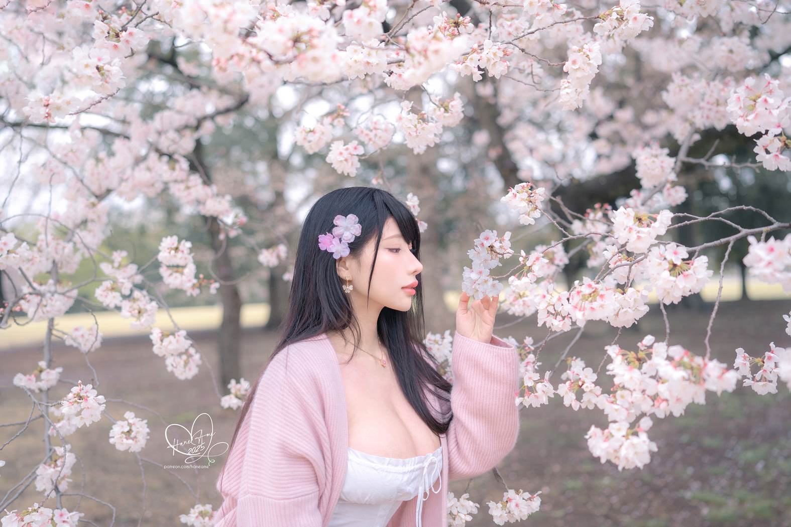 图片[15]-Hane Ame 雨波写真 NO.258 – 雨樱下的约定[63P] – 速更版-美库