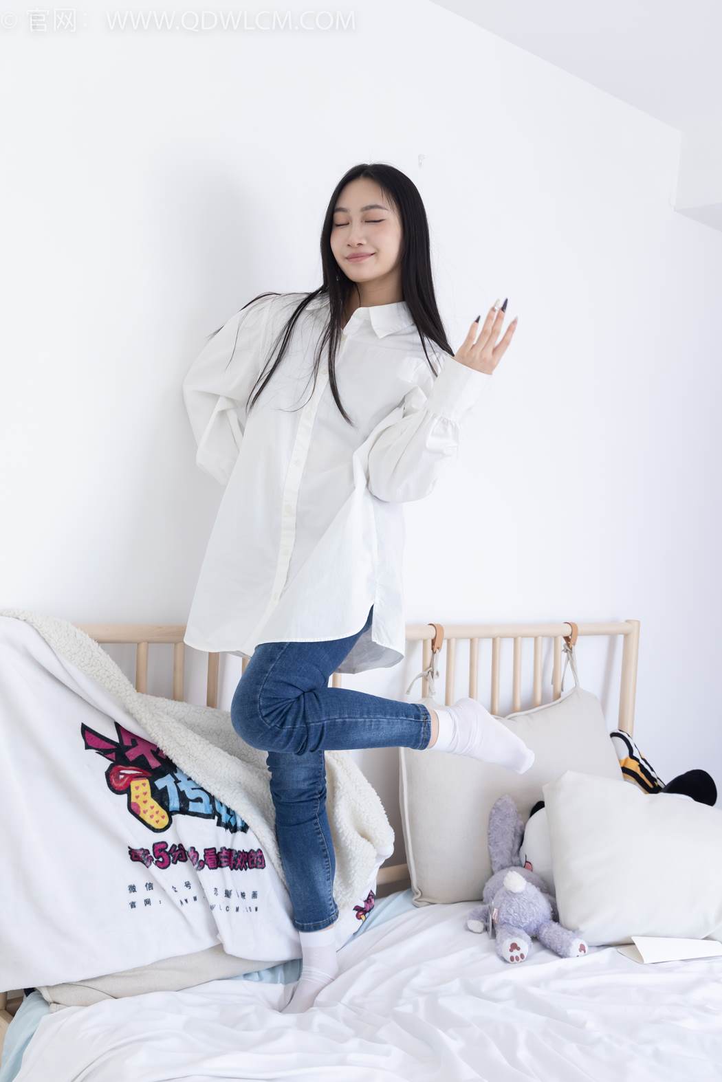 图片[55]-物恋传媒 NO.2418 小影-帆布鞋、白棉袜、短白丝、裸足[118P] – 速更版-美库