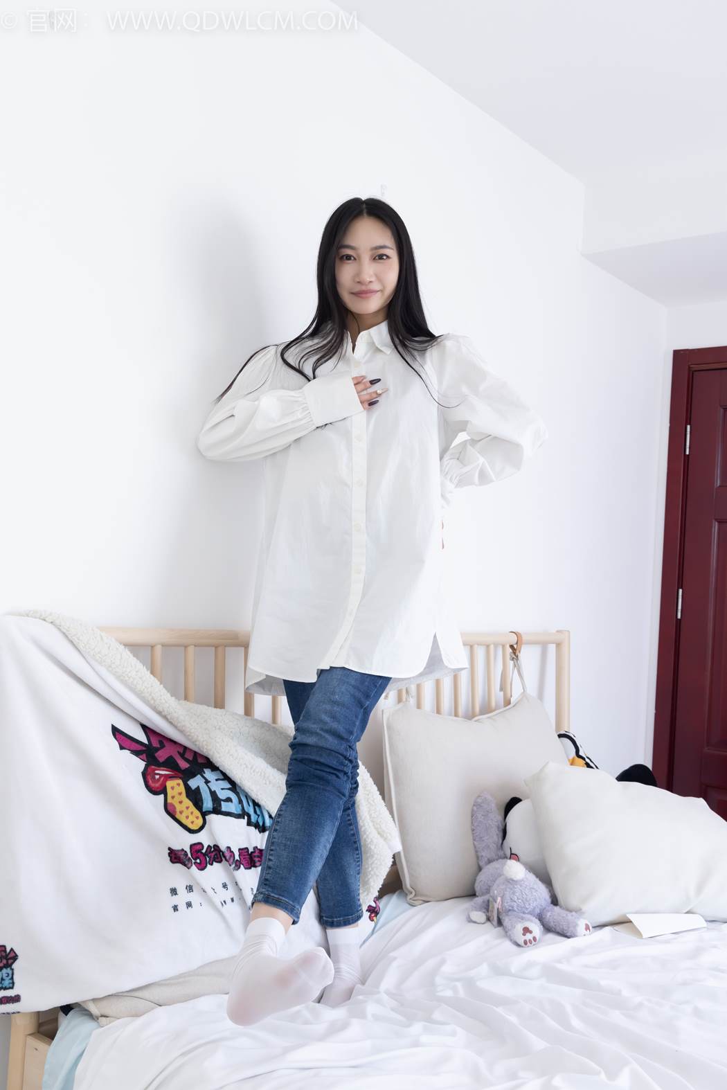 图片[57]-物恋传媒 NO.2418 小影-帆布鞋、白棉袜、短白丝、裸足[118P] – 速更版-美库