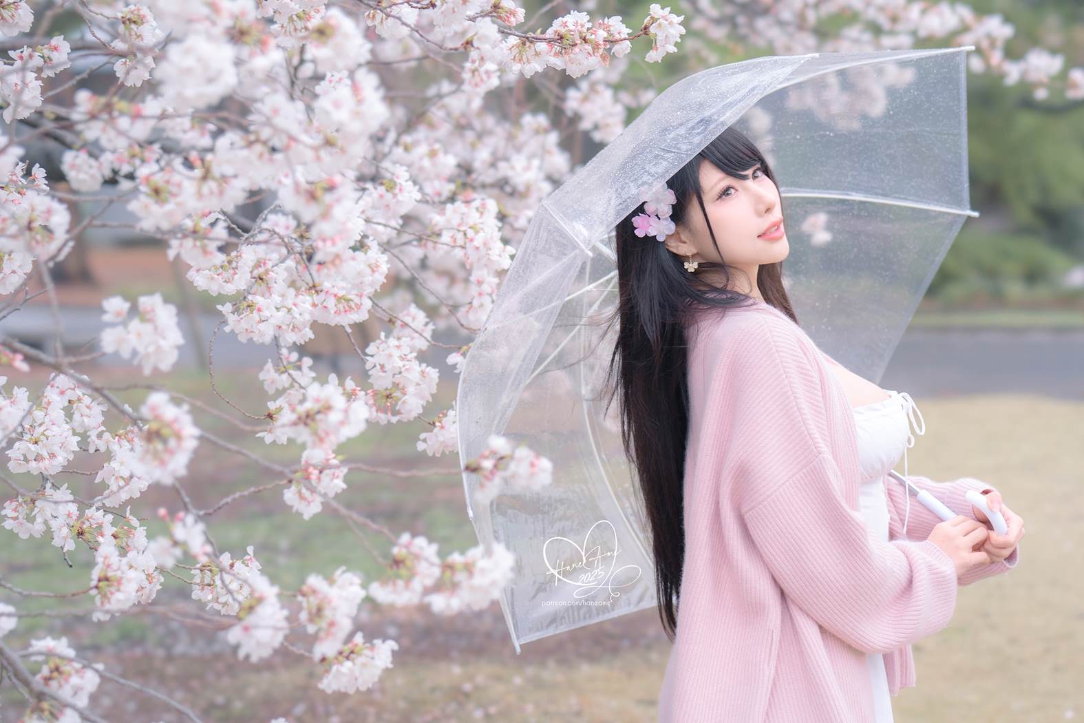 图片[21]-Hane Ame 雨波写真 NO.258 – 雨樱下的约定[63P] – 速更版-美库