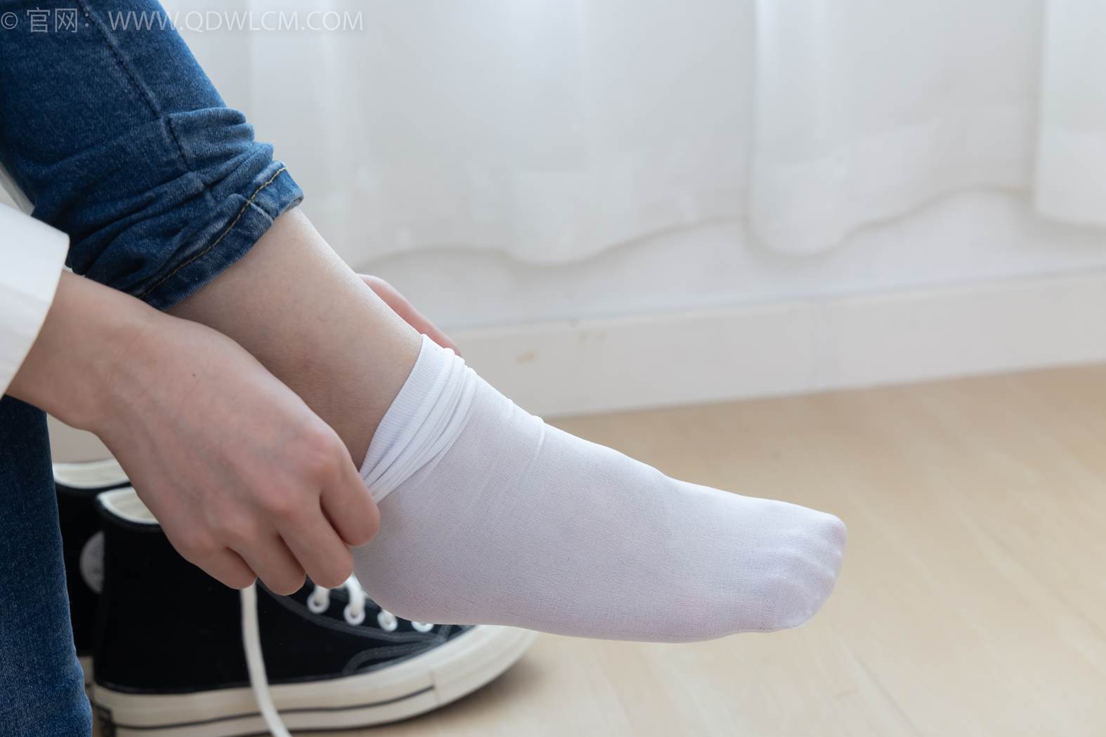 图片[72]-物恋传媒 NO.2418 小影-帆布鞋、白棉袜、短白丝、裸足[118P] – 速更版-美库