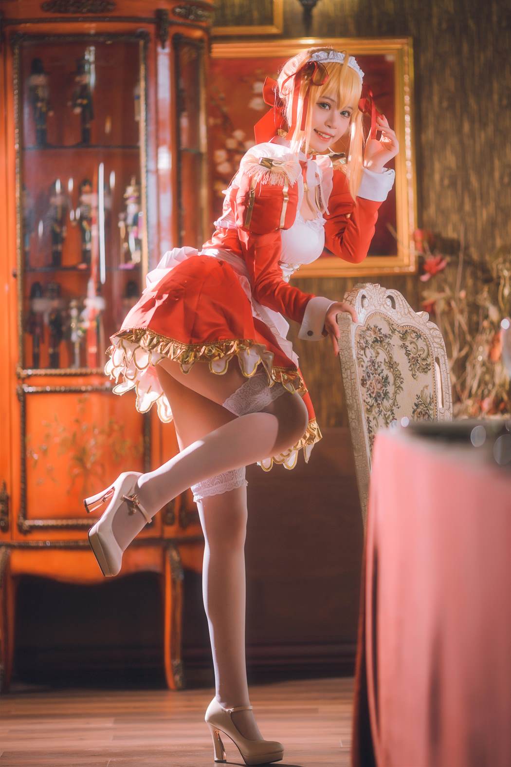 图片[23]-千反田鹿子 – 尼禄女仆[22P] – 速更版-美库