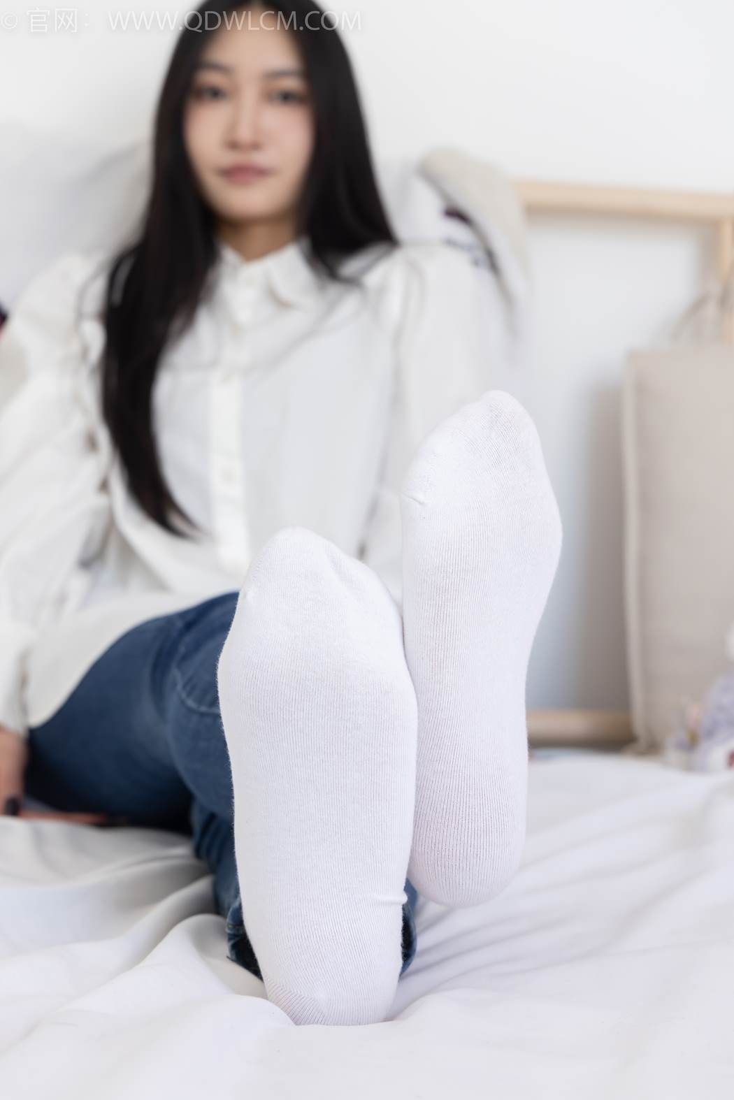 图片[100]-物恋传媒 NO.2418 小影-帆布鞋、白棉袜、短白丝、裸足[118P] – 速更版-美库