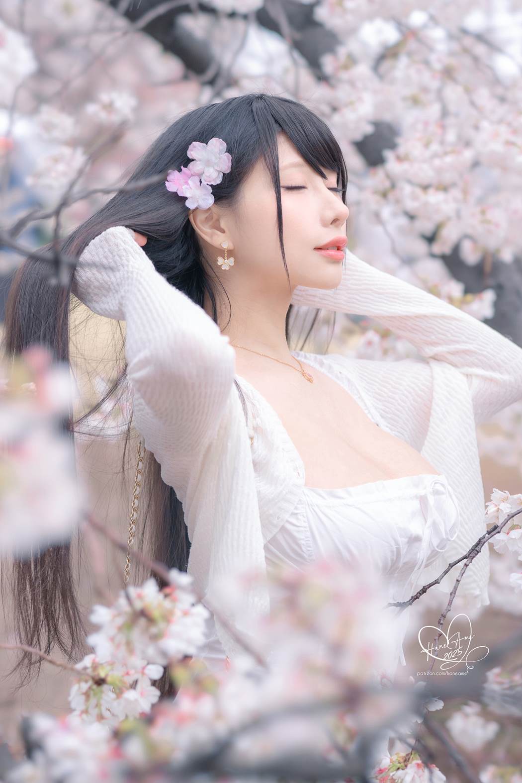 图片[61]-Hane Ame 雨波写真 NO.258 – 雨樱下的约定[63P] – 速更版-美库