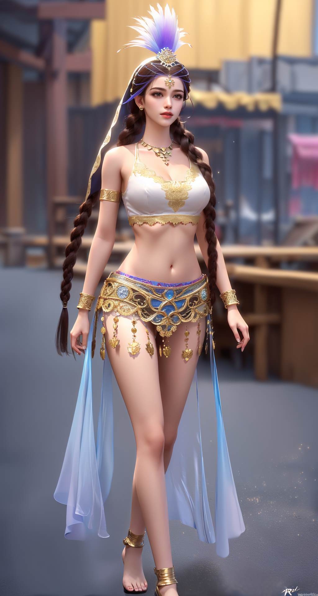 图片[10]-AI绘画 733 三十六骑-胡姬[41P] – 速更版-美库