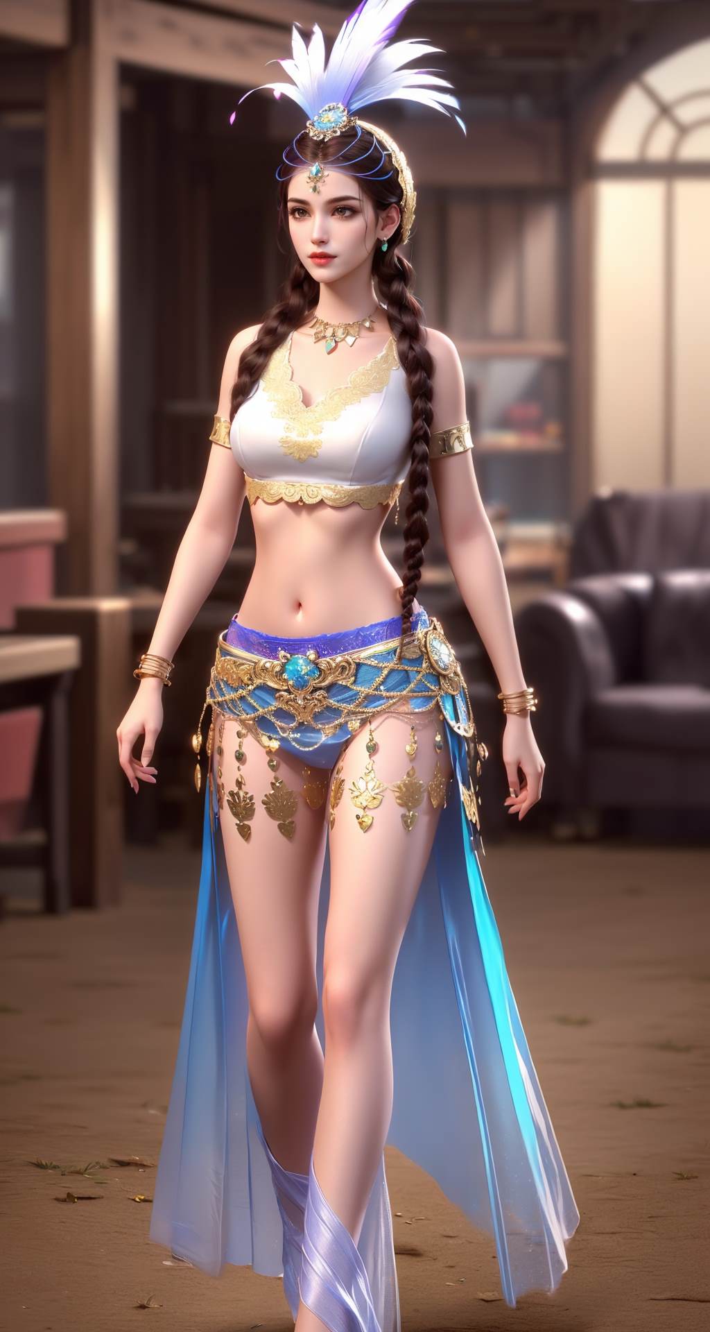 图片[11]-AI绘画 733 三十六骑-胡姬[41P] – 速更版-美库