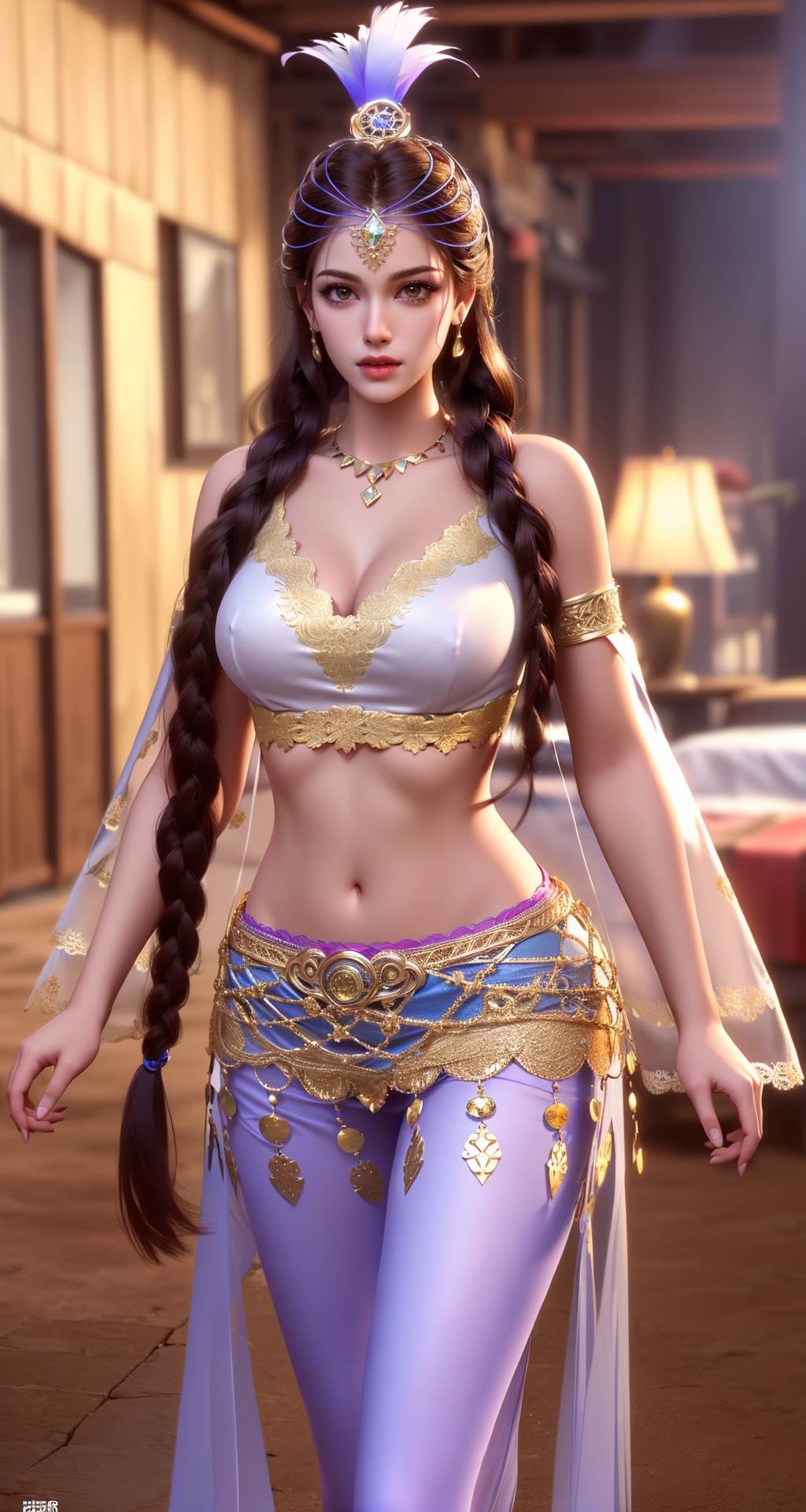 图片[14]-AI绘画 733 三十六骑-胡姬[41P] – 速更版-美库