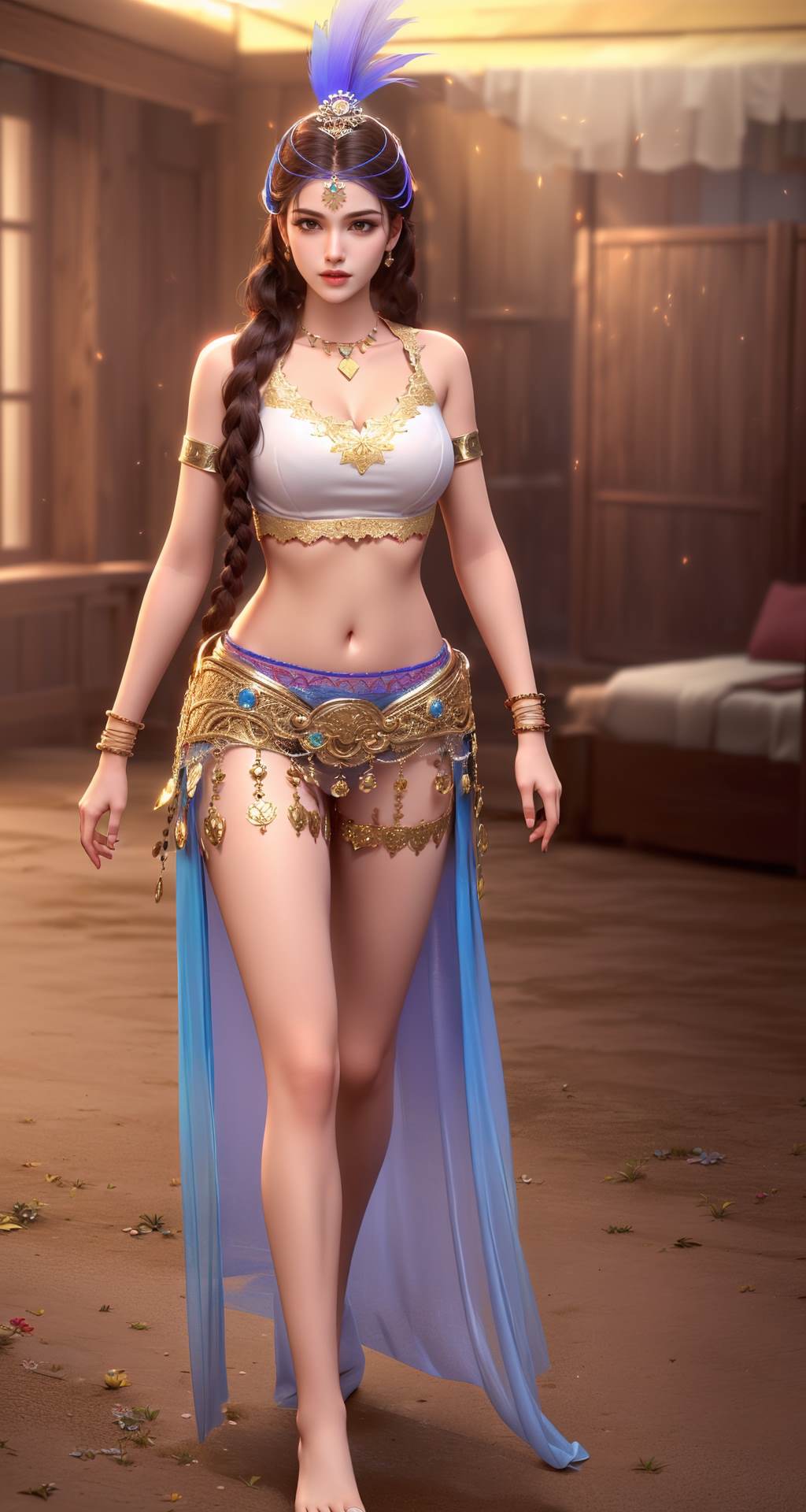 图片[19]-AI绘画 733 三十六骑-胡姬[41P] – 速更版-美库