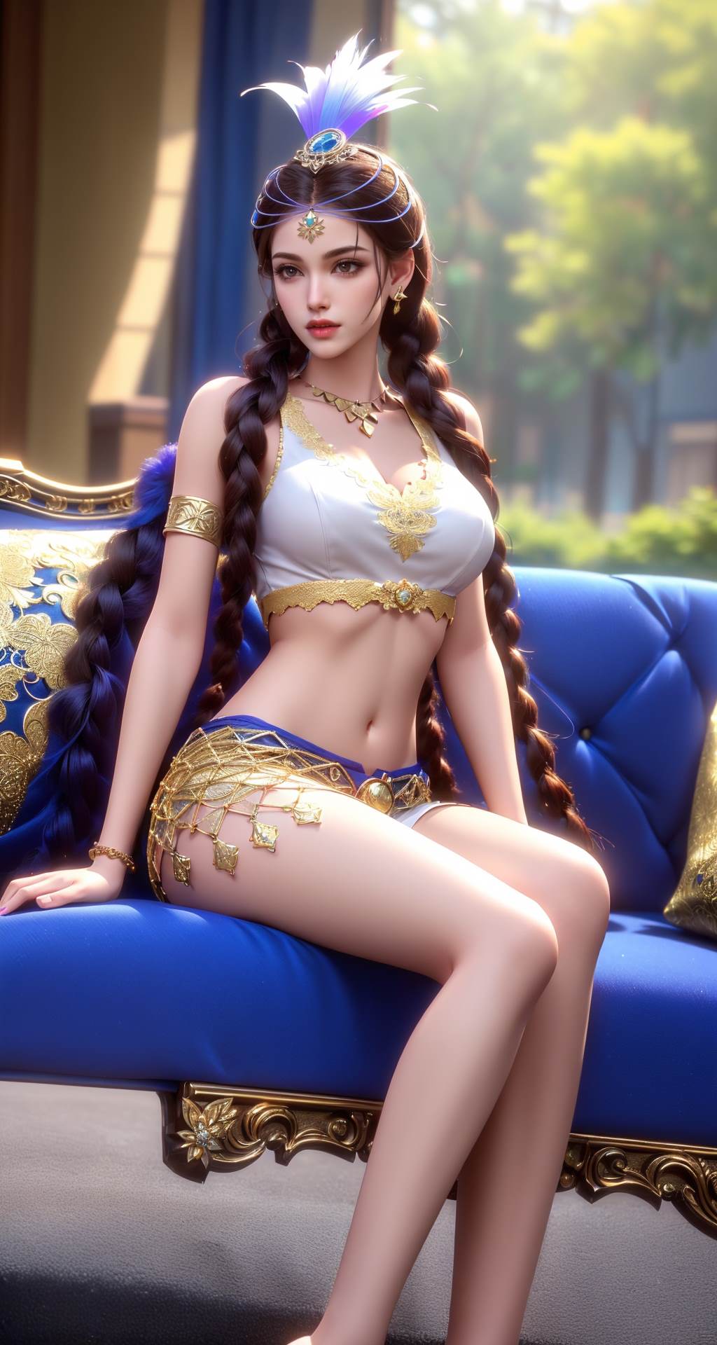 图片[26]-AI绘画 733 三十六骑-胡姬[41P] – 速更版-美库