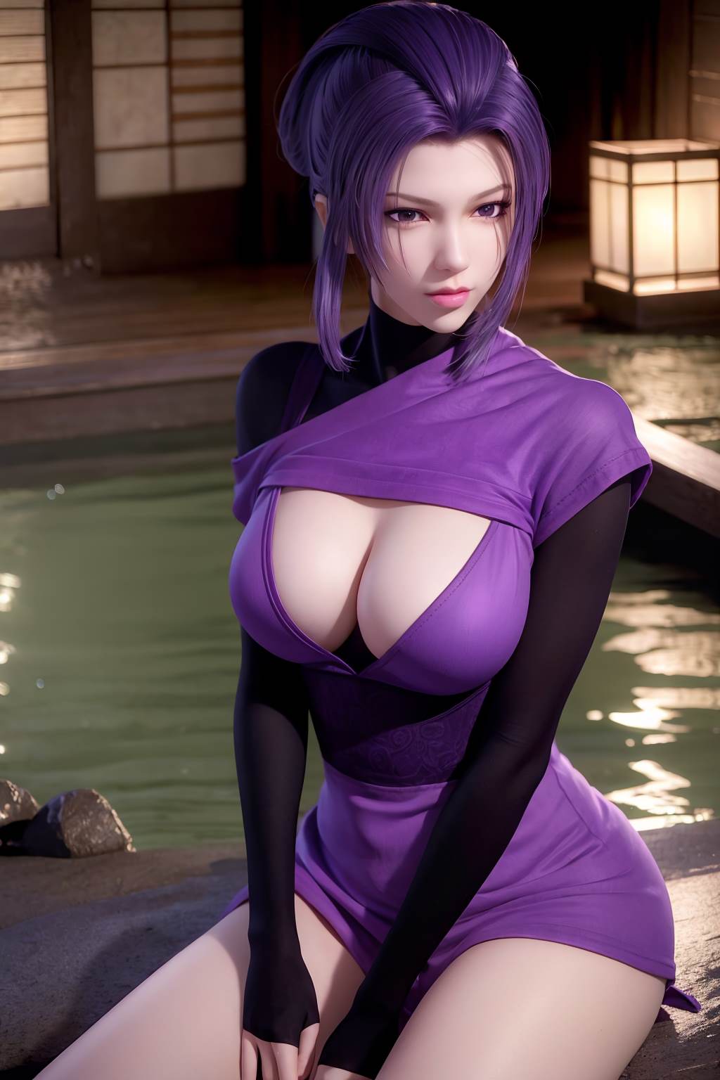 图片[19]-AI绘画 734 天行-紫女[19P] – 速更版-美库