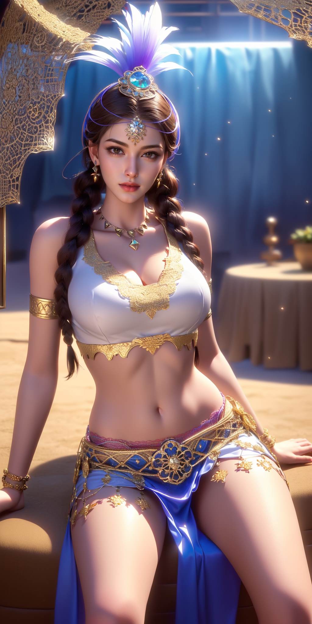 图片[29]-AI绘画 733 三十六骑-胡姬[41P] – 速更版-美库